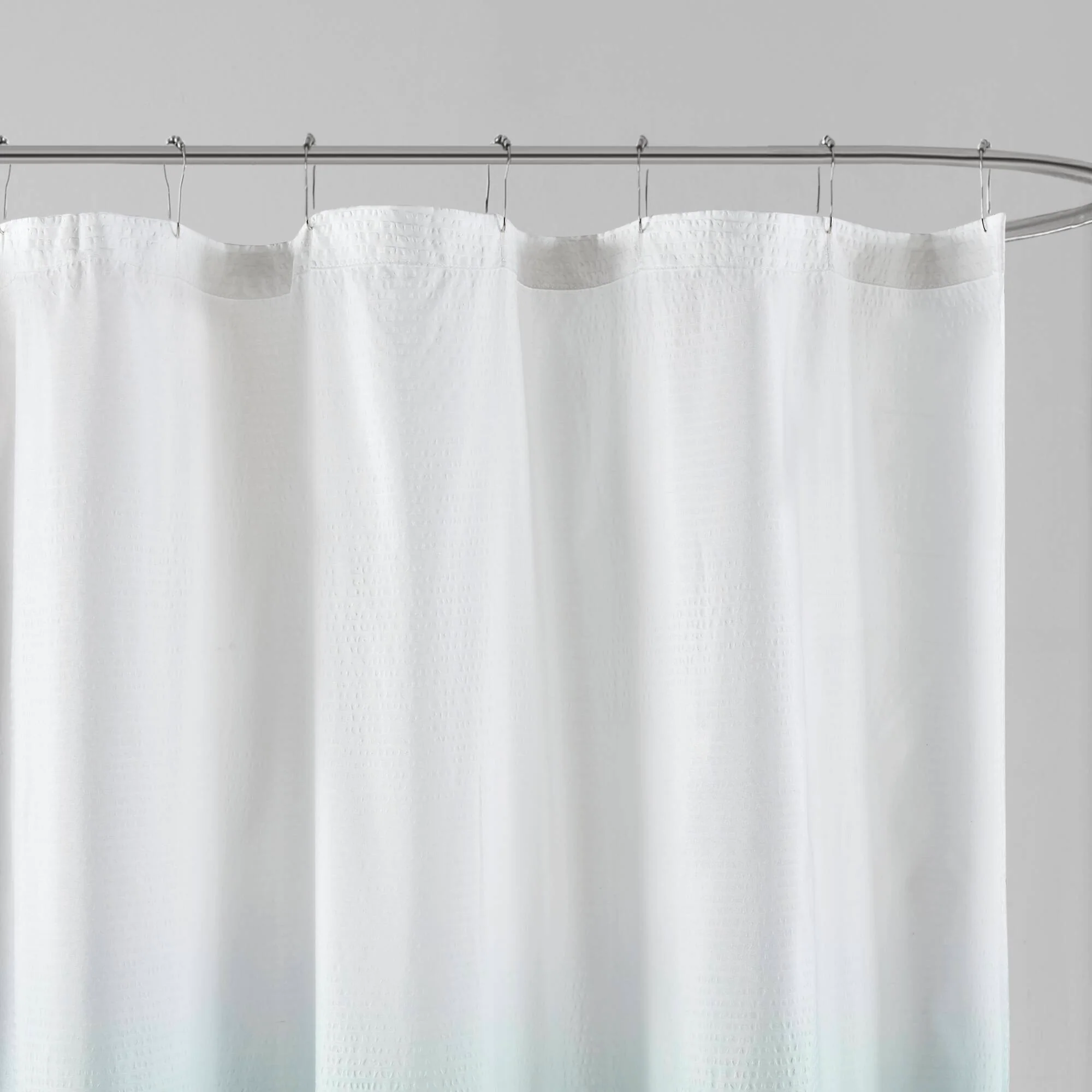 Ara Ombre Printed Seersucker Shower Curtain - Image 18