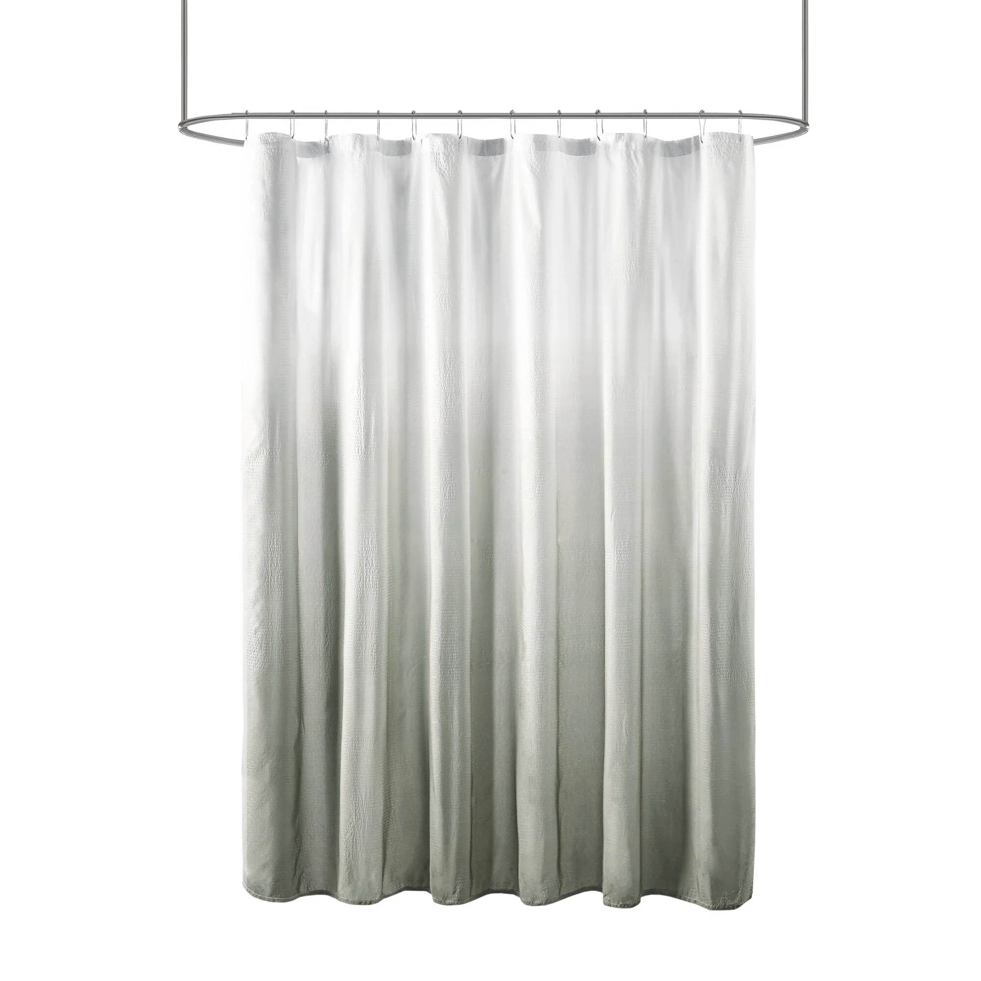 Ara Ombre Printed Seersucker Shower Curtain - Image 23