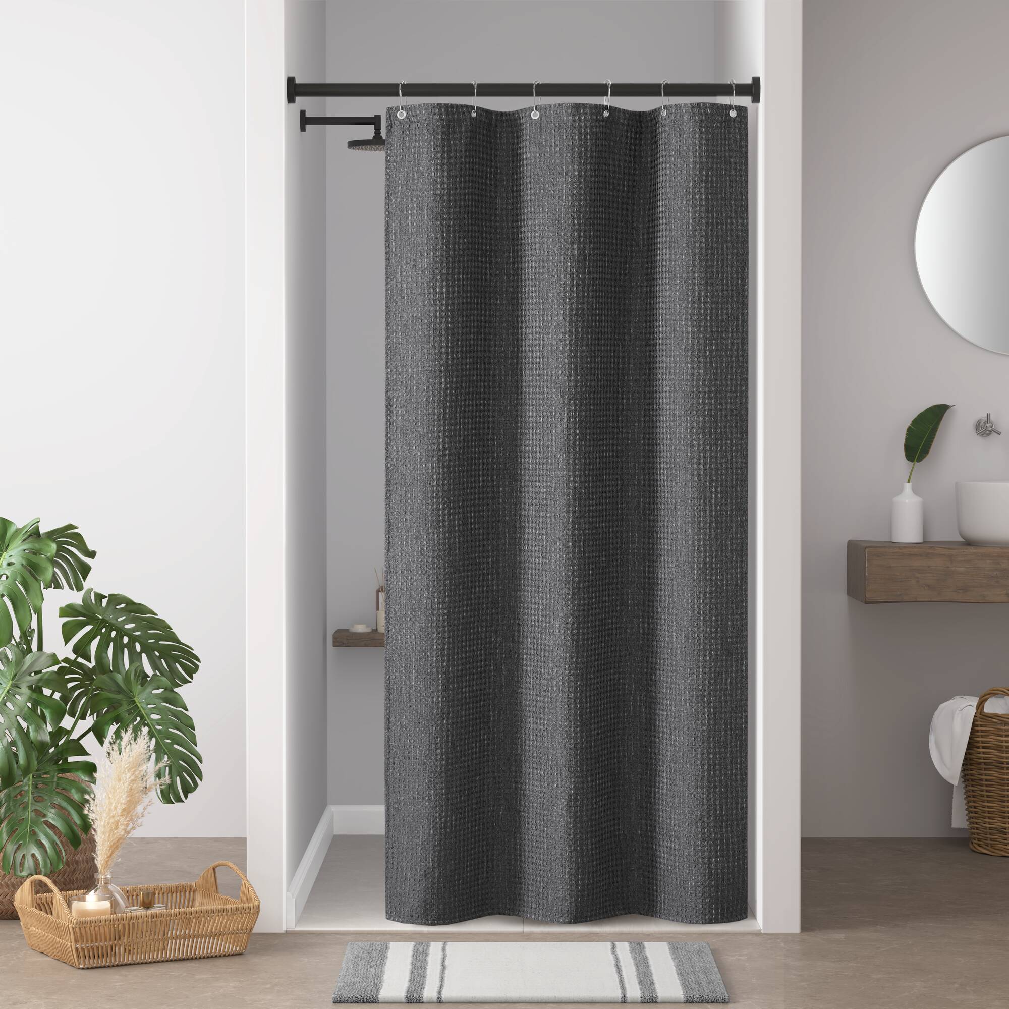 Arbor Waffle Shower Curtain - Image 12