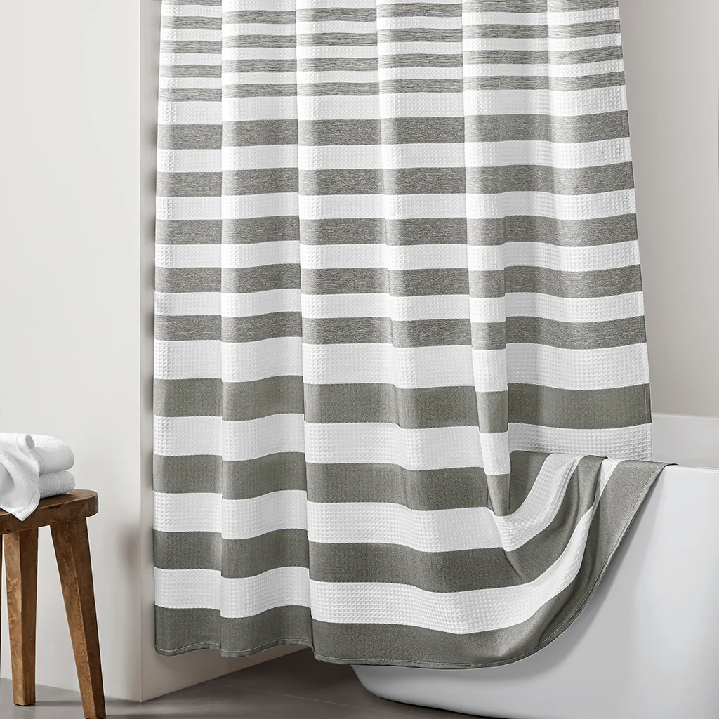 Ariana Ombre Waffle Shower Curtain - Image 16