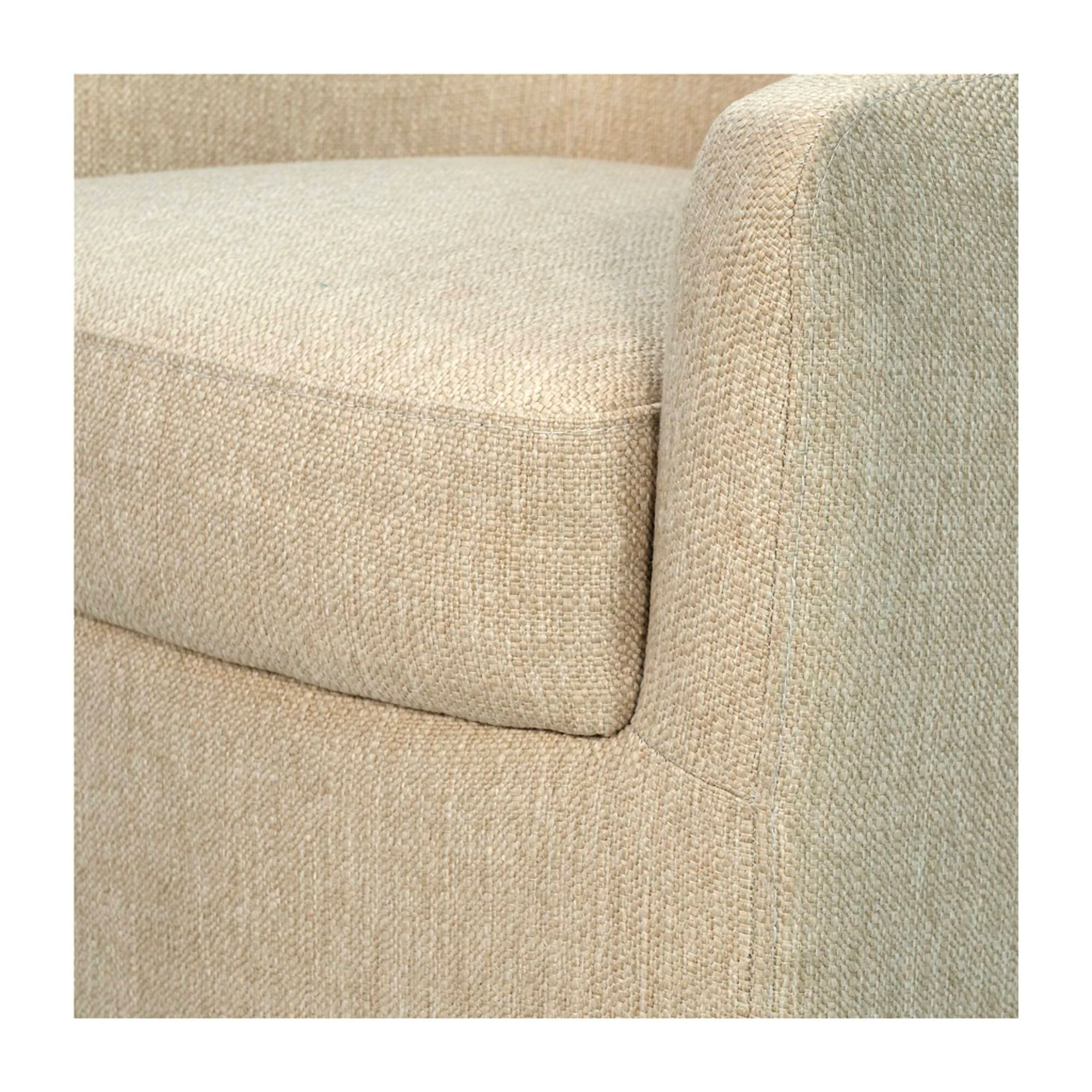 Ashton Upholstered Swivel Chair with Wood Base - Image 16