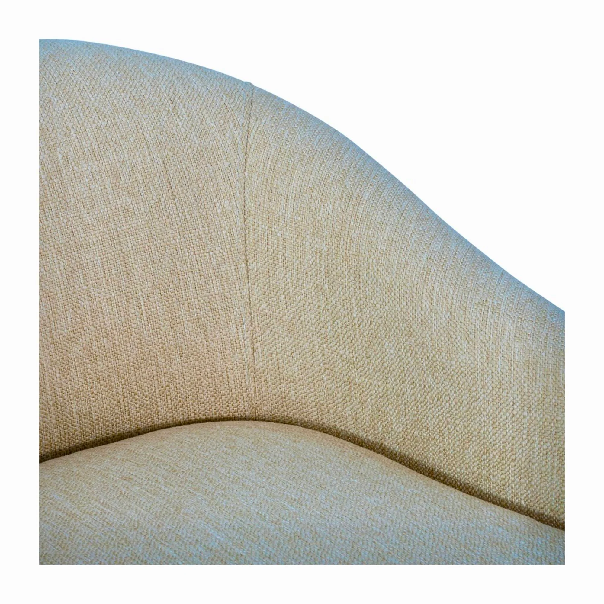 Ashton Upholstered Swivel Chair with Wood Base - Image 17