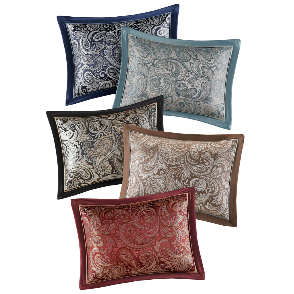 Aubrey 12-Piece Comforter Set with Cotton Bed Sheets - Image 112
