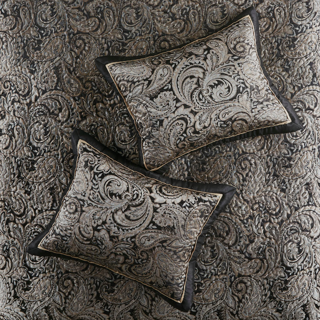 Aubrey 5-Piece Jacquard Bedspread Set with Throw Pillows - Image 46