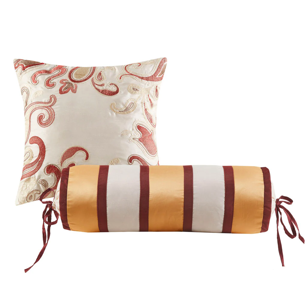 Aubrey 5-Piece Jacquard Bedspread Set with Throw Pillows - Image 59