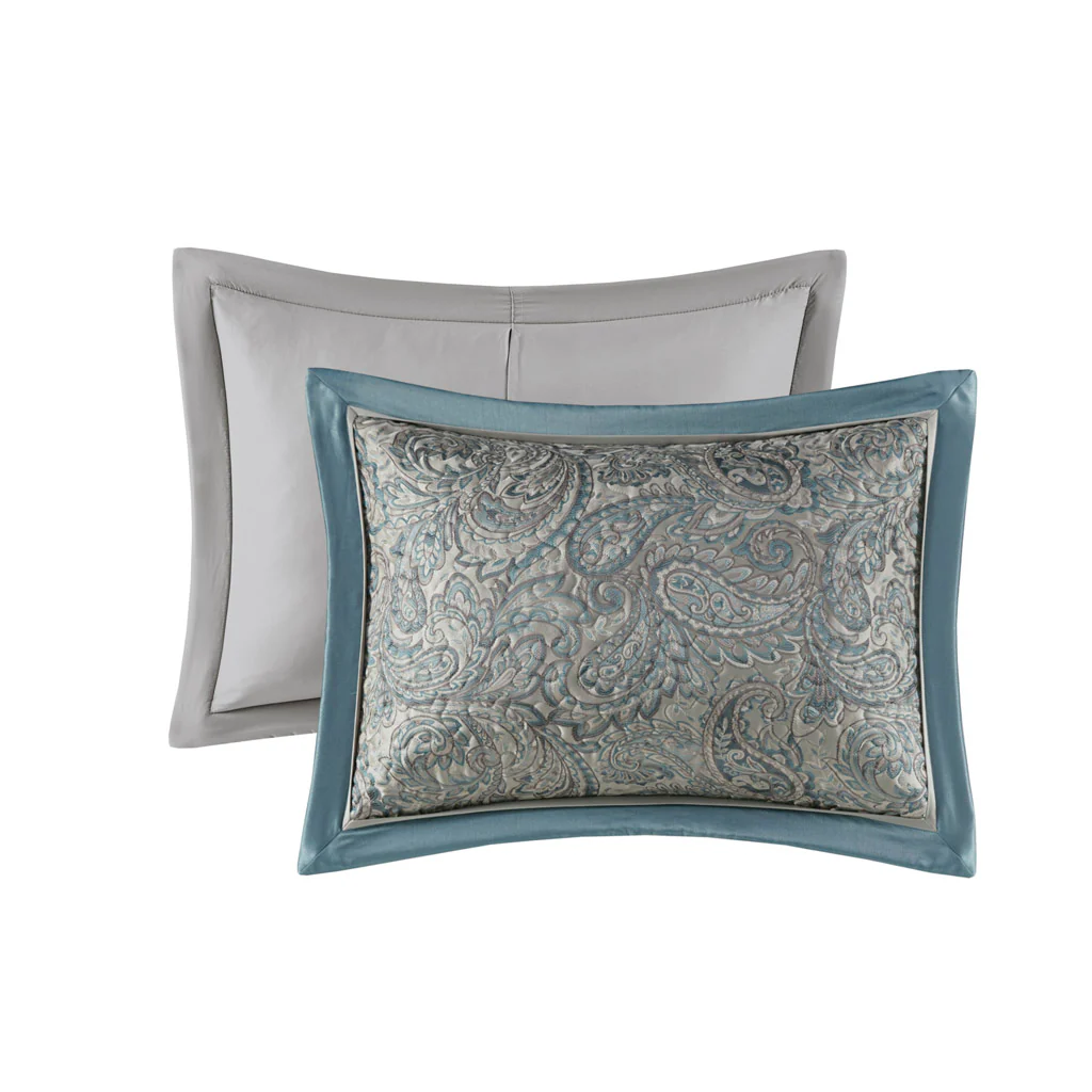 Aubrey 5-Piece Jacquard Bedspread Set with Throw Pillows - Image 62