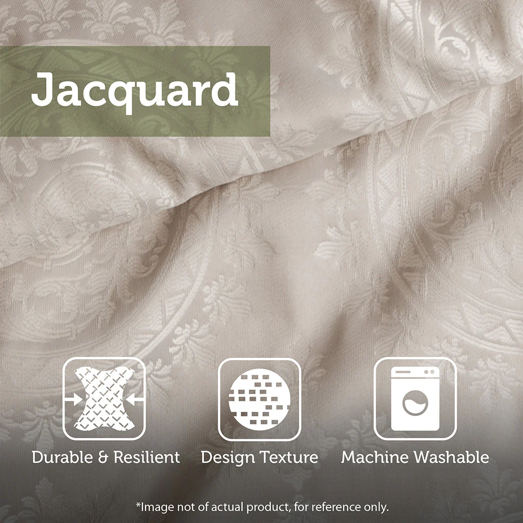 Aubrey 5-Piece Jacquard Bedspread Set with Throw Pillows - Image 69