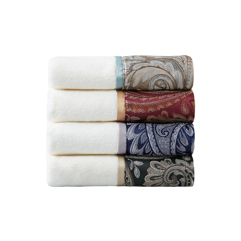 Aubrey 6-Piece Jacquard Towel Set - Image 16