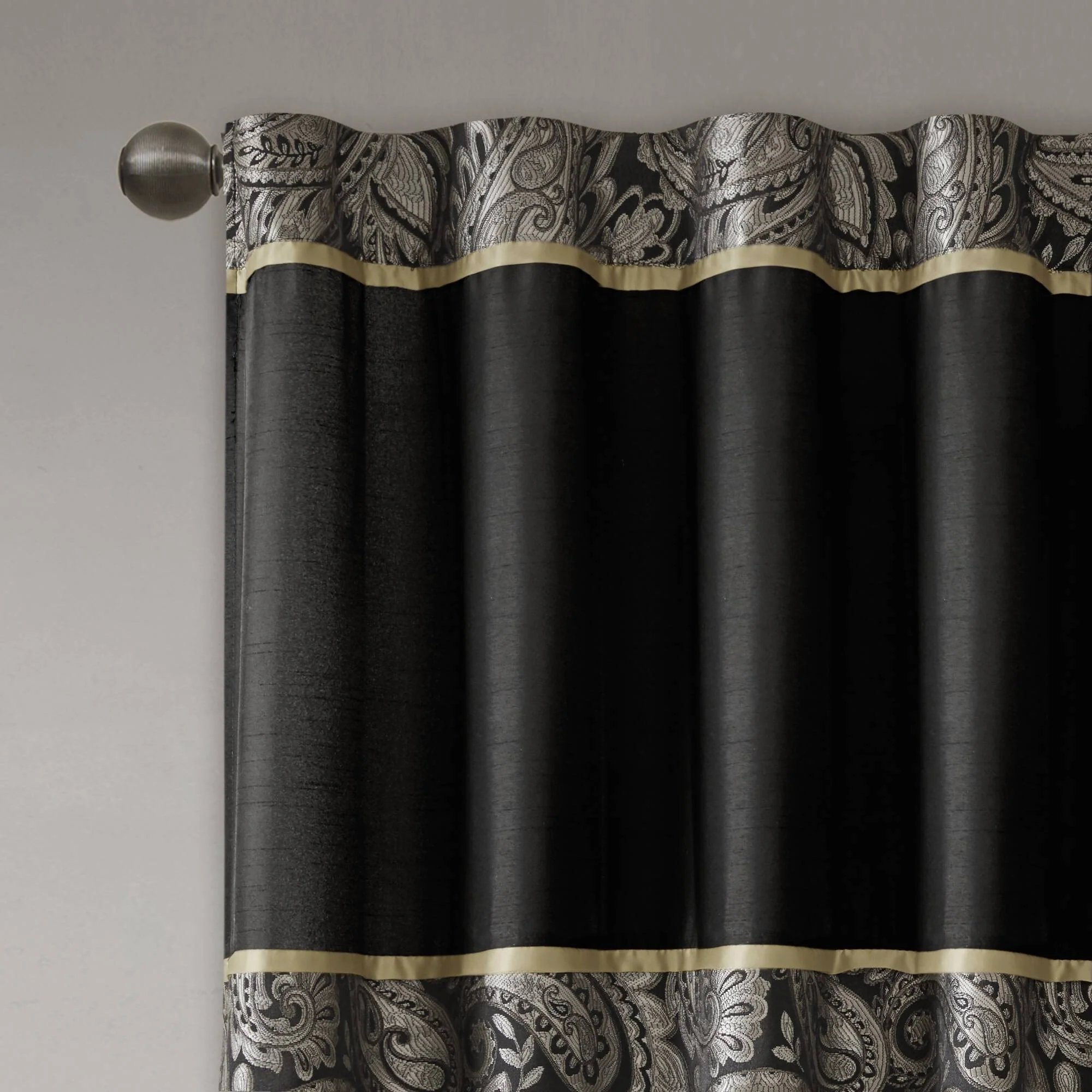 Aubrey Jacquard Curtain Panel Pair - Image 17
