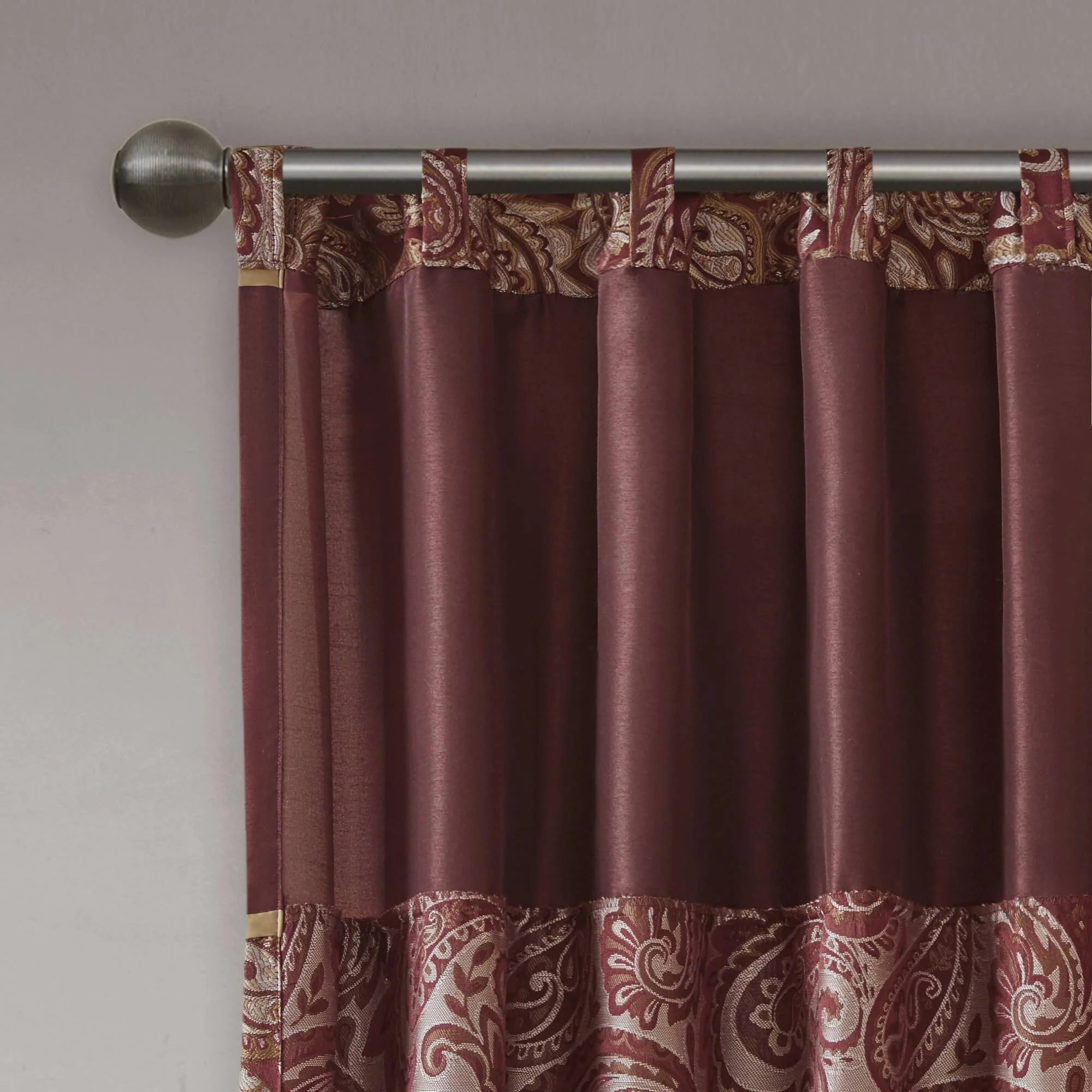 Aubrey Jacquard Curtain Panel Pair - Image 19