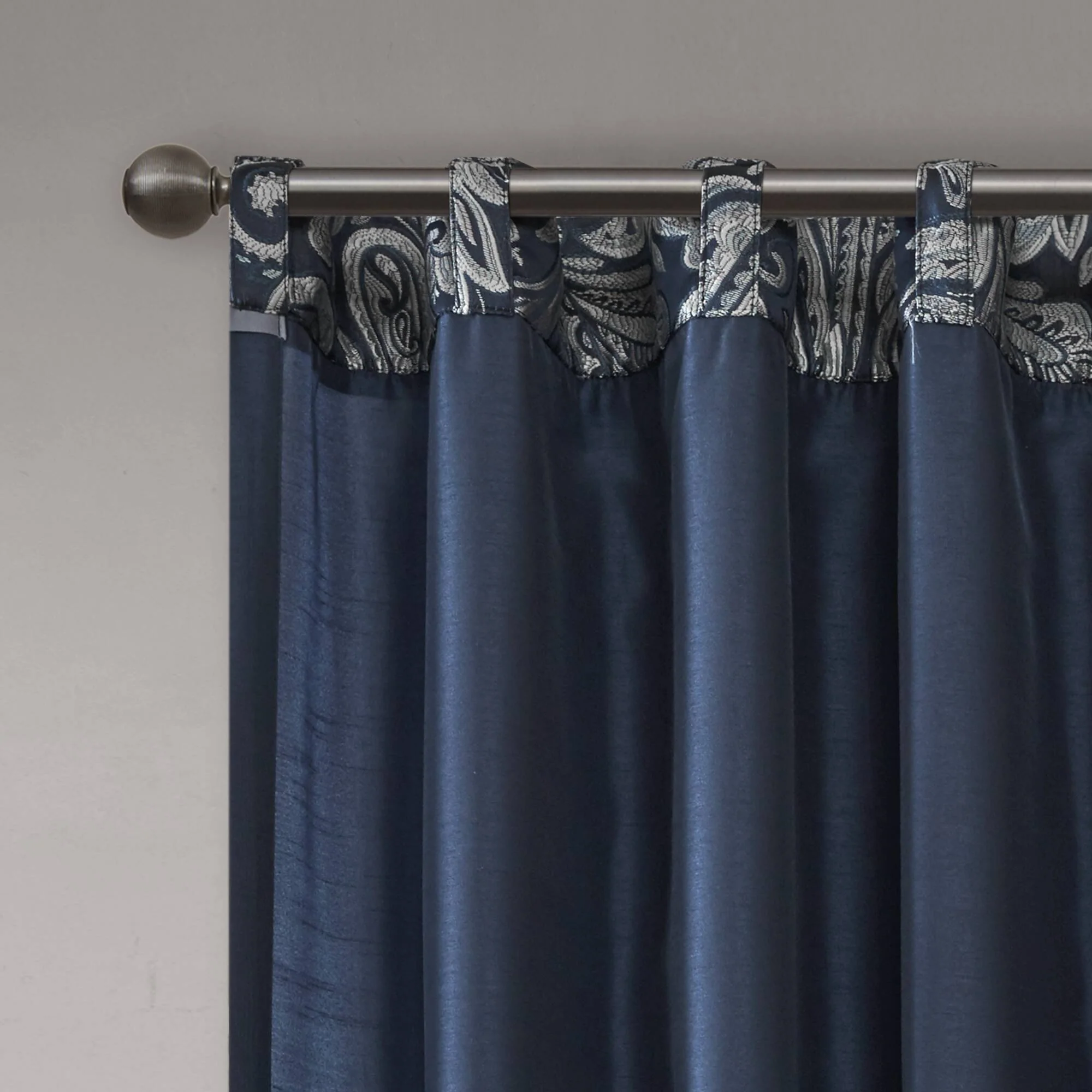 Aubrey Jacquard Curtain Panel Pair - Image 22