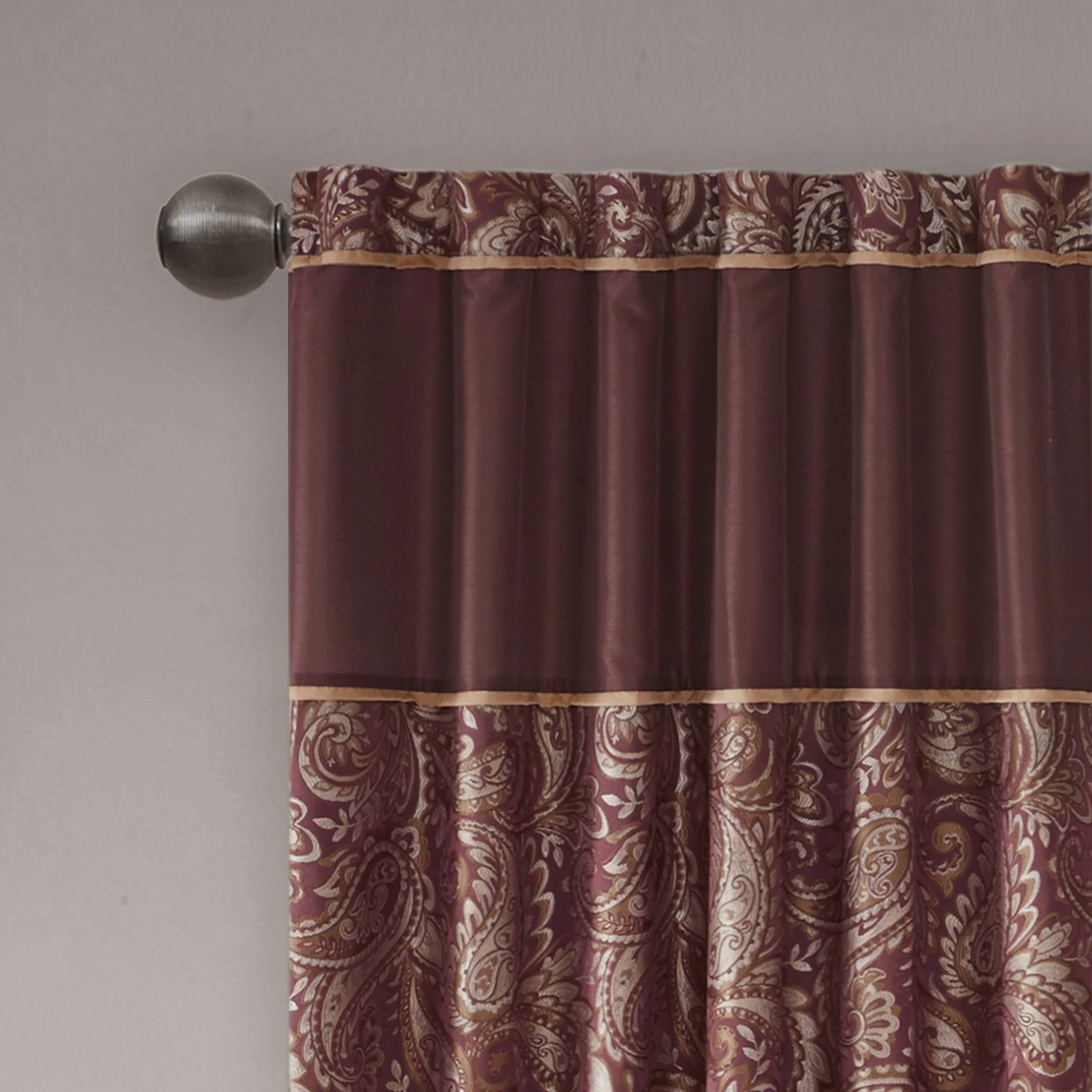 Aubrey Jacquard Curtain Panel Pair - Image 23
