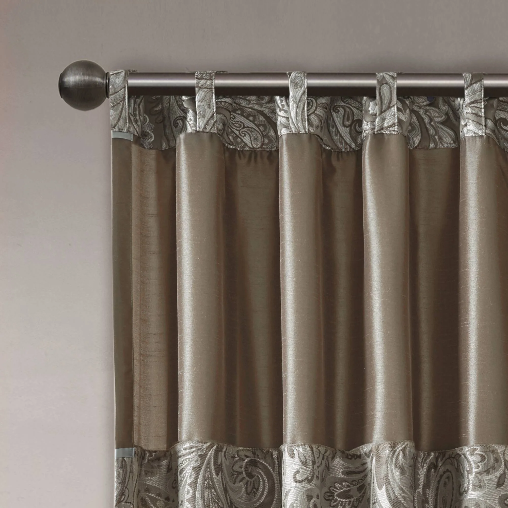 Aubrey Jacquard Curtain Panel Pair - Image 24