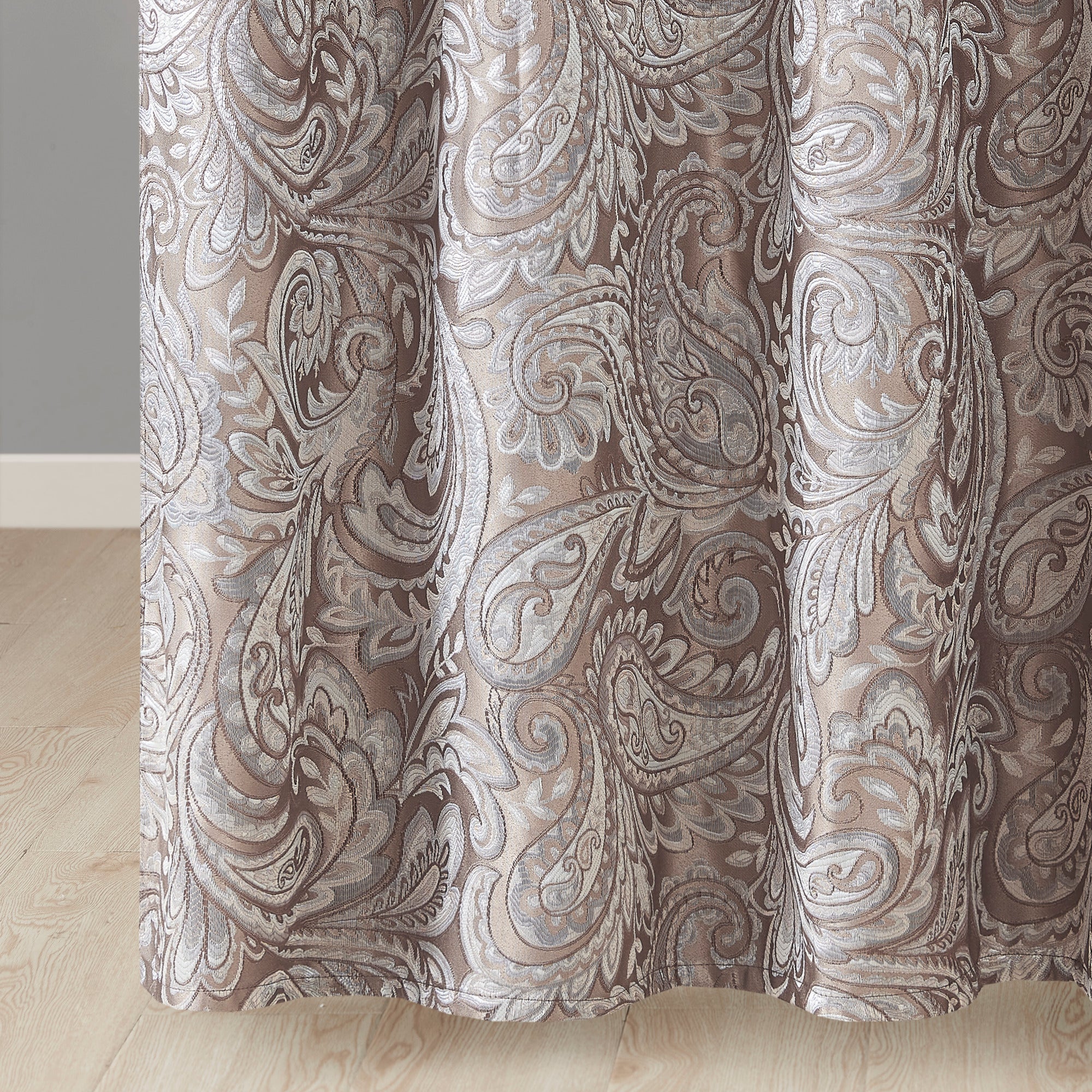Aubrey Jacquard Shower Curtain - Image 33