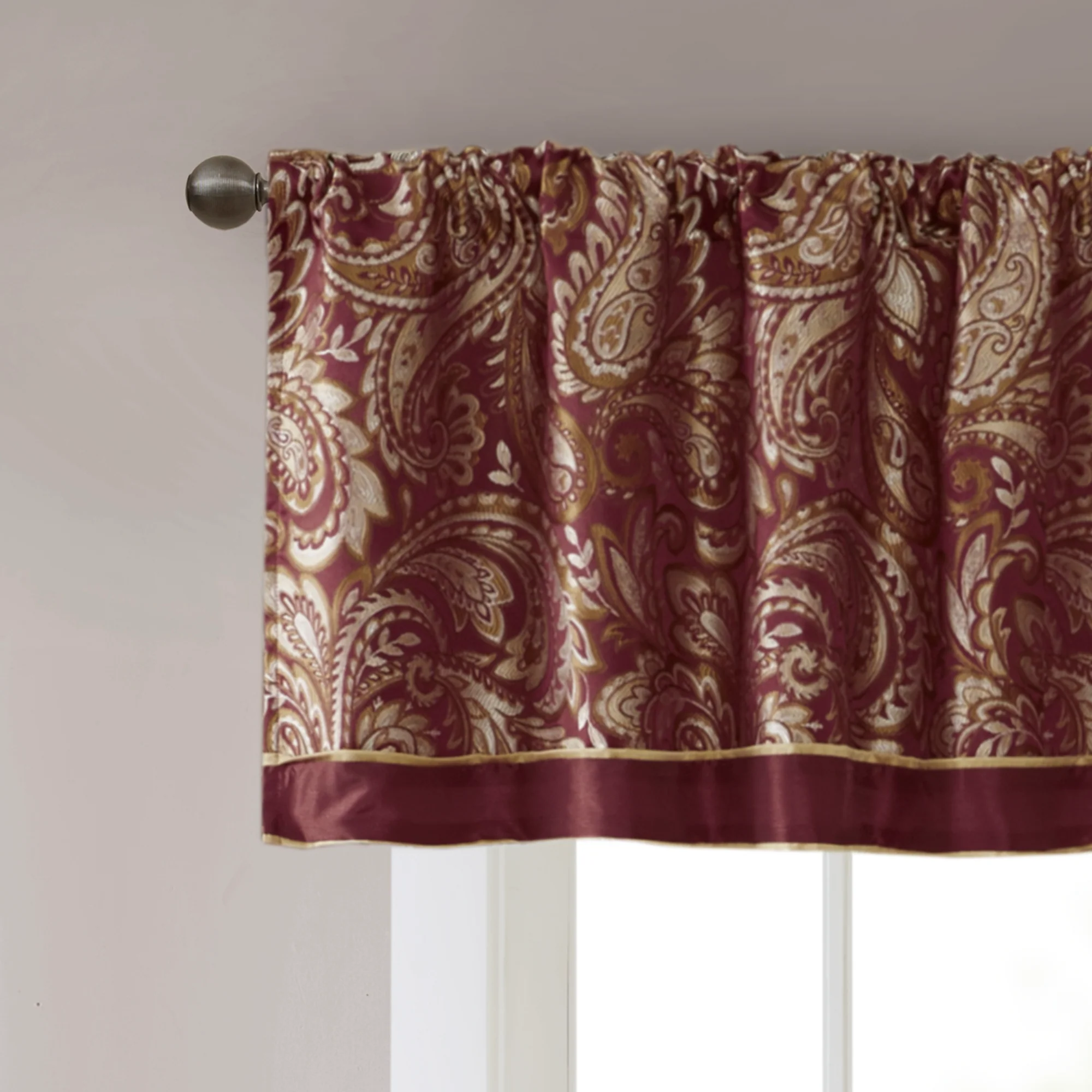 Aubrey Jacquard Window Valance - Image 21