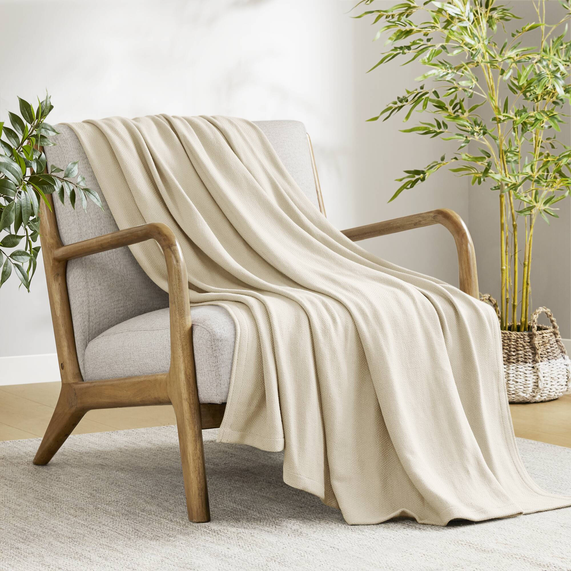 Rayon from Bamboo Cotton Cooling Blanket - Image 11