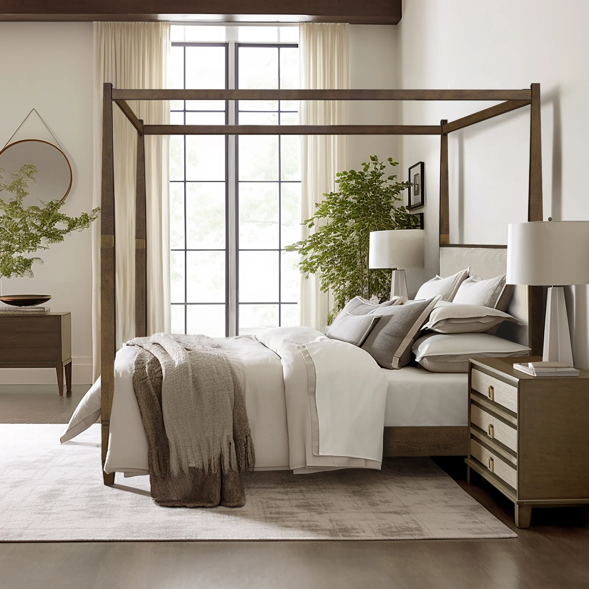 Baylor Canopy Bed Queen - Image 16