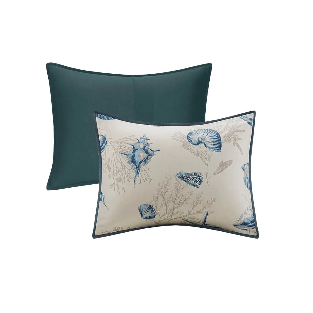 Bayside 7-Piece Cotton Sateen Comforter Set - Image 9