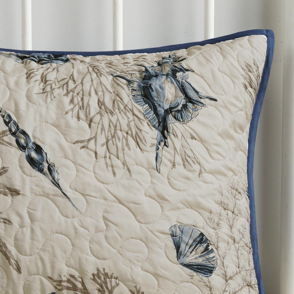 Bayside Brushed Microfiber Quilt Set with Throw Pillows - Image 6