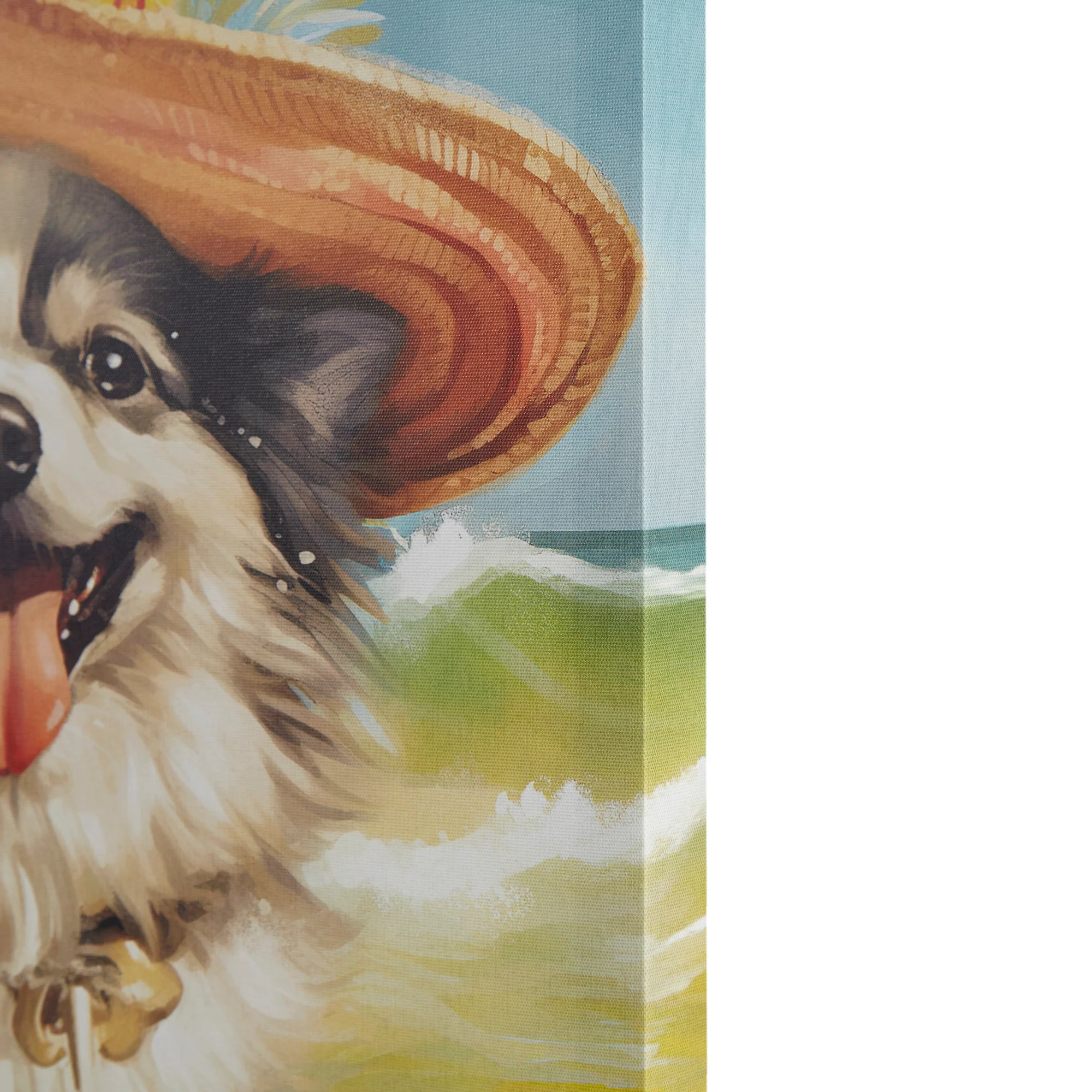 Beach Dogs Golden Retriever Canvas Wall Art - Image 21