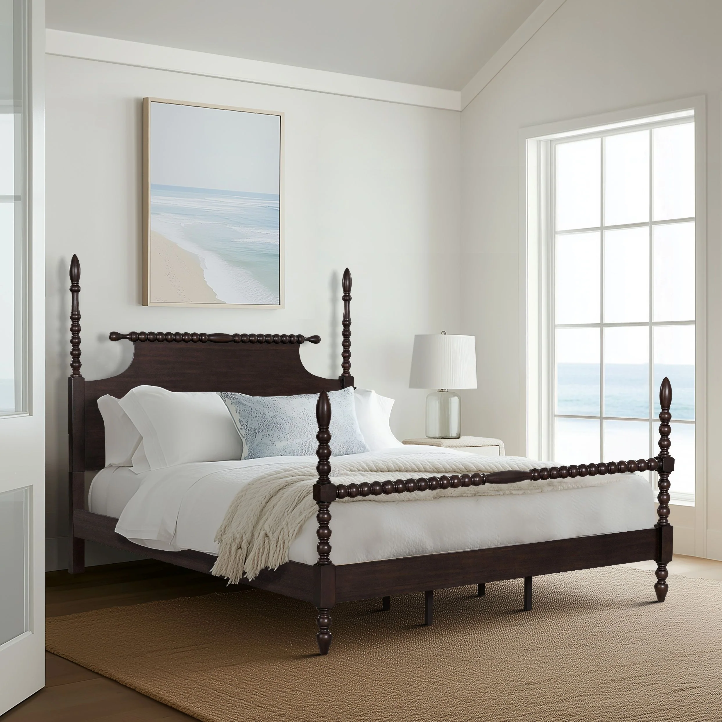 Beckett Turned Wood Spindle Bed - Image 32