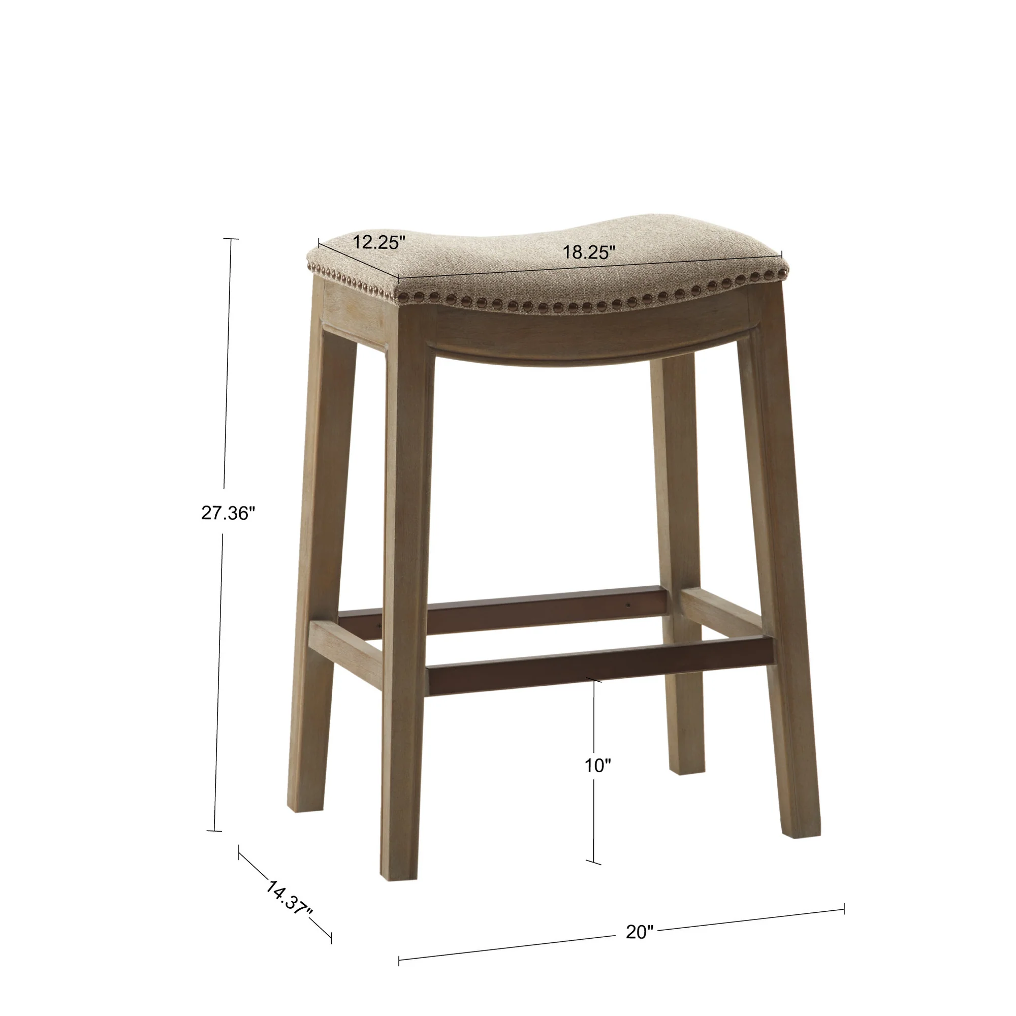 Belfast Saddle Counter Stool - Image 19