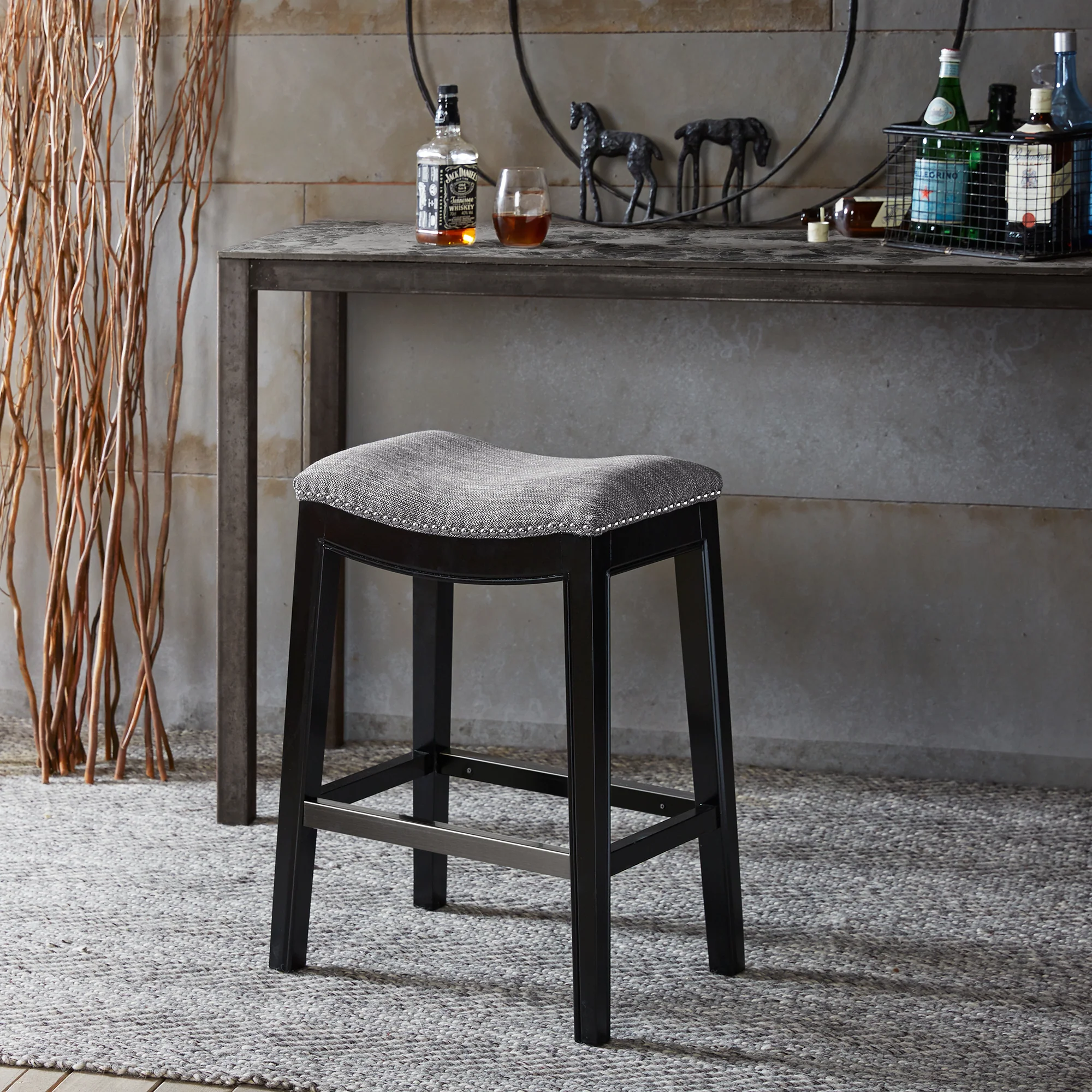 Belfast Saddle Counter Stool - Image 4