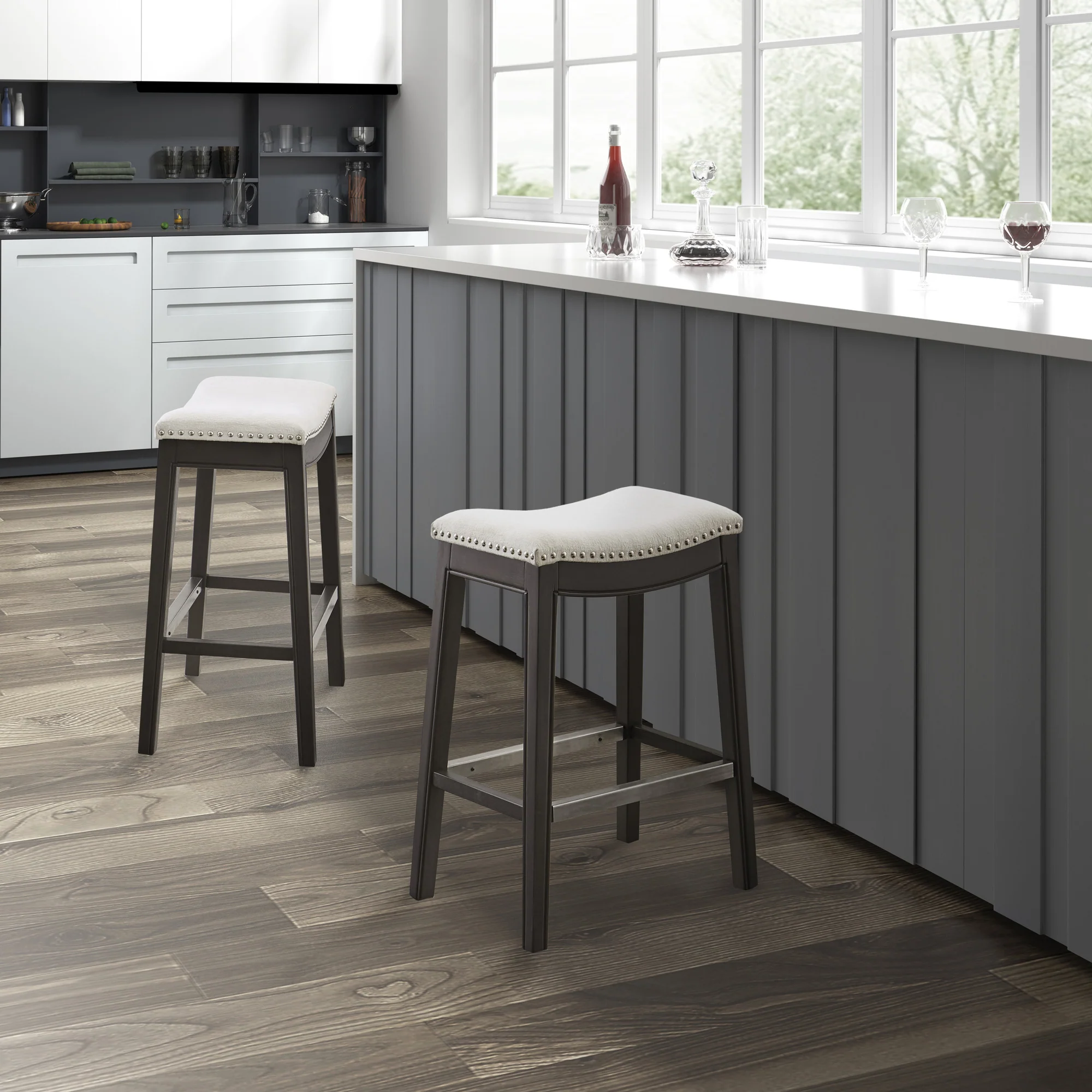 Belfast Saddle Counter Stool - Image 5