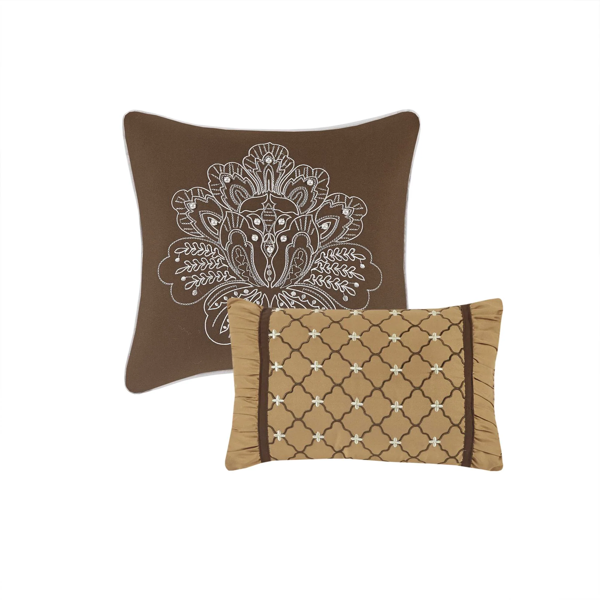 Bellagio 5-Piece Reversible Jacquard Bedspread Set - Image 14