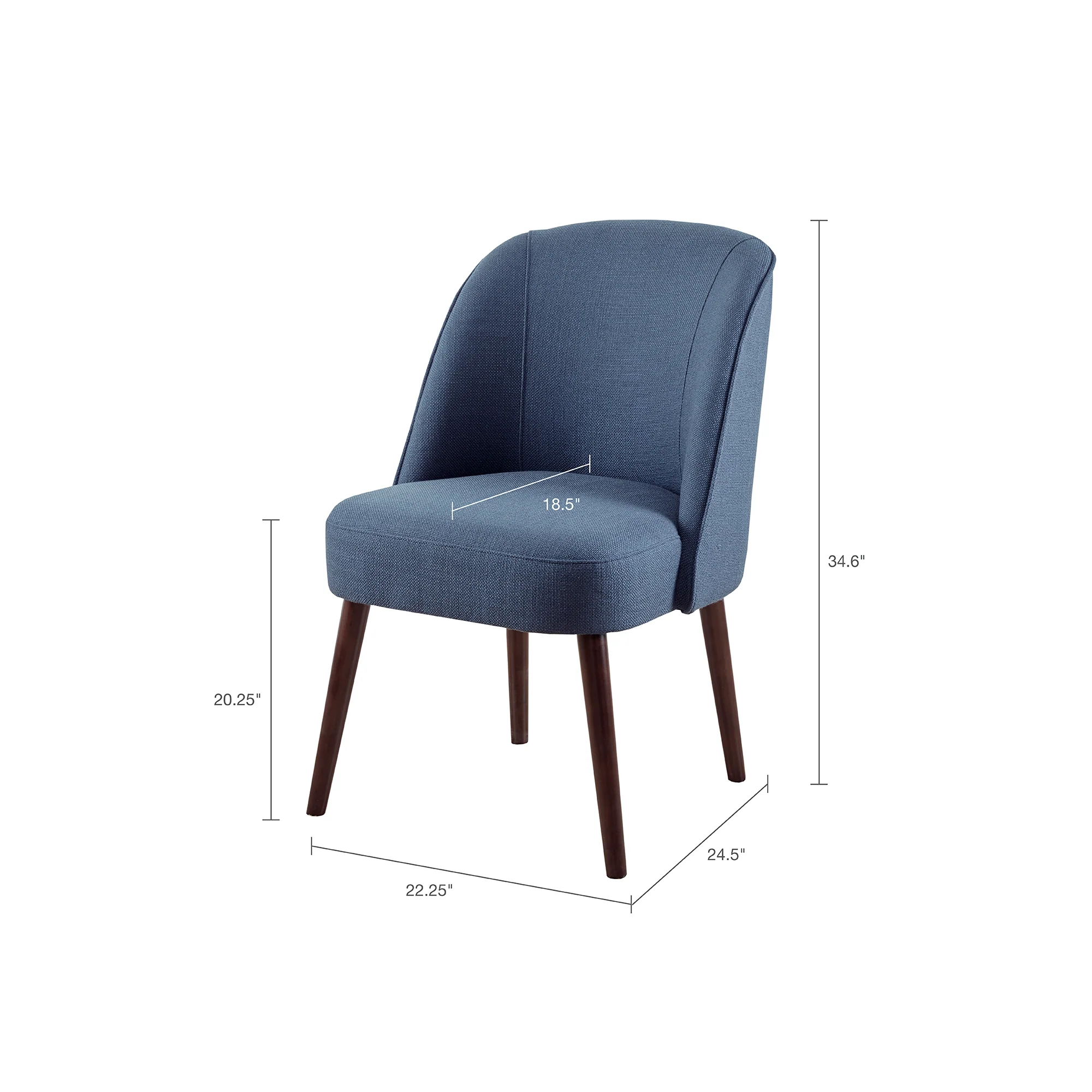 Bexley Rounded Back Dining Chair - Image 14