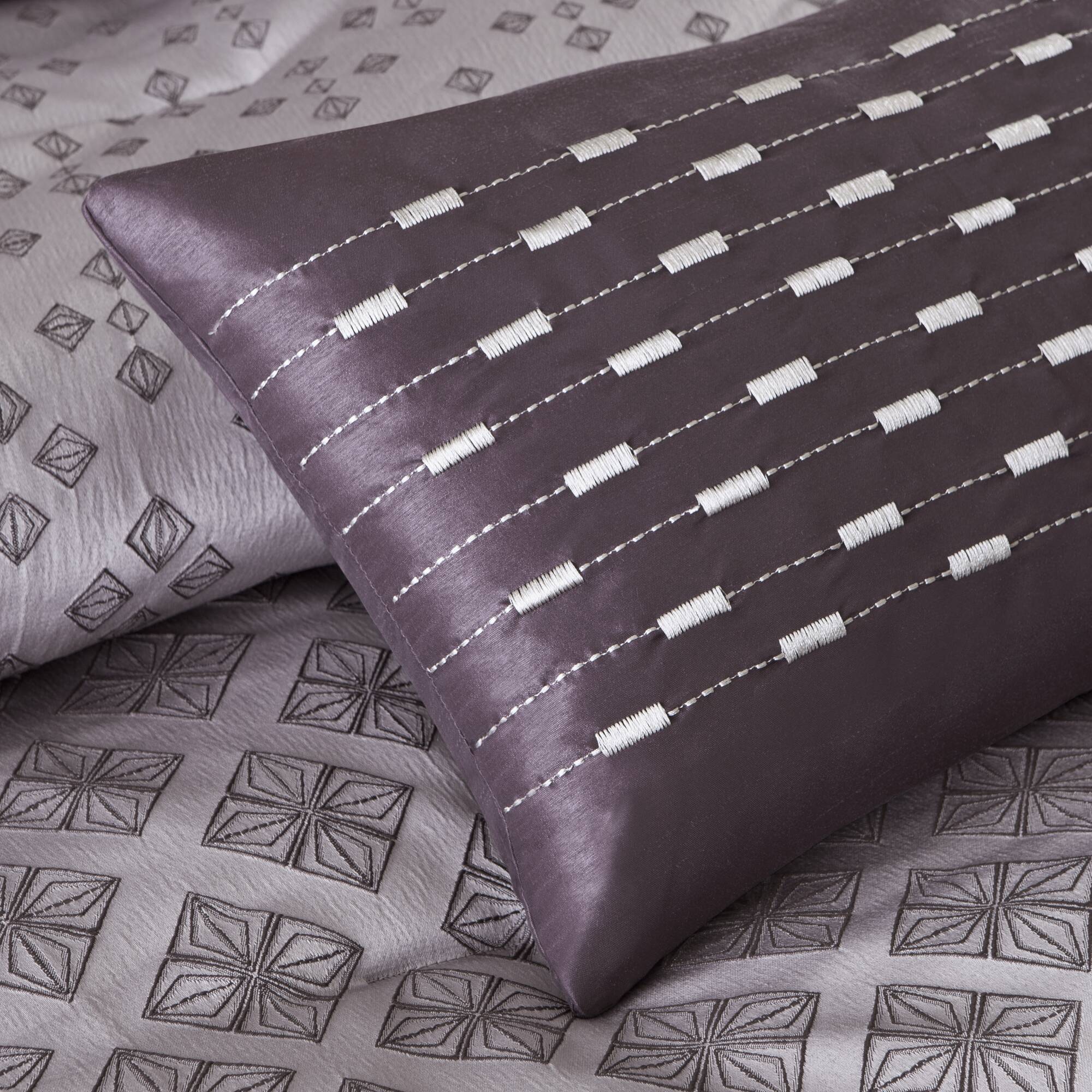 Biloxi 6-Piece Jaquard Duvet Cover Set - Image 10
