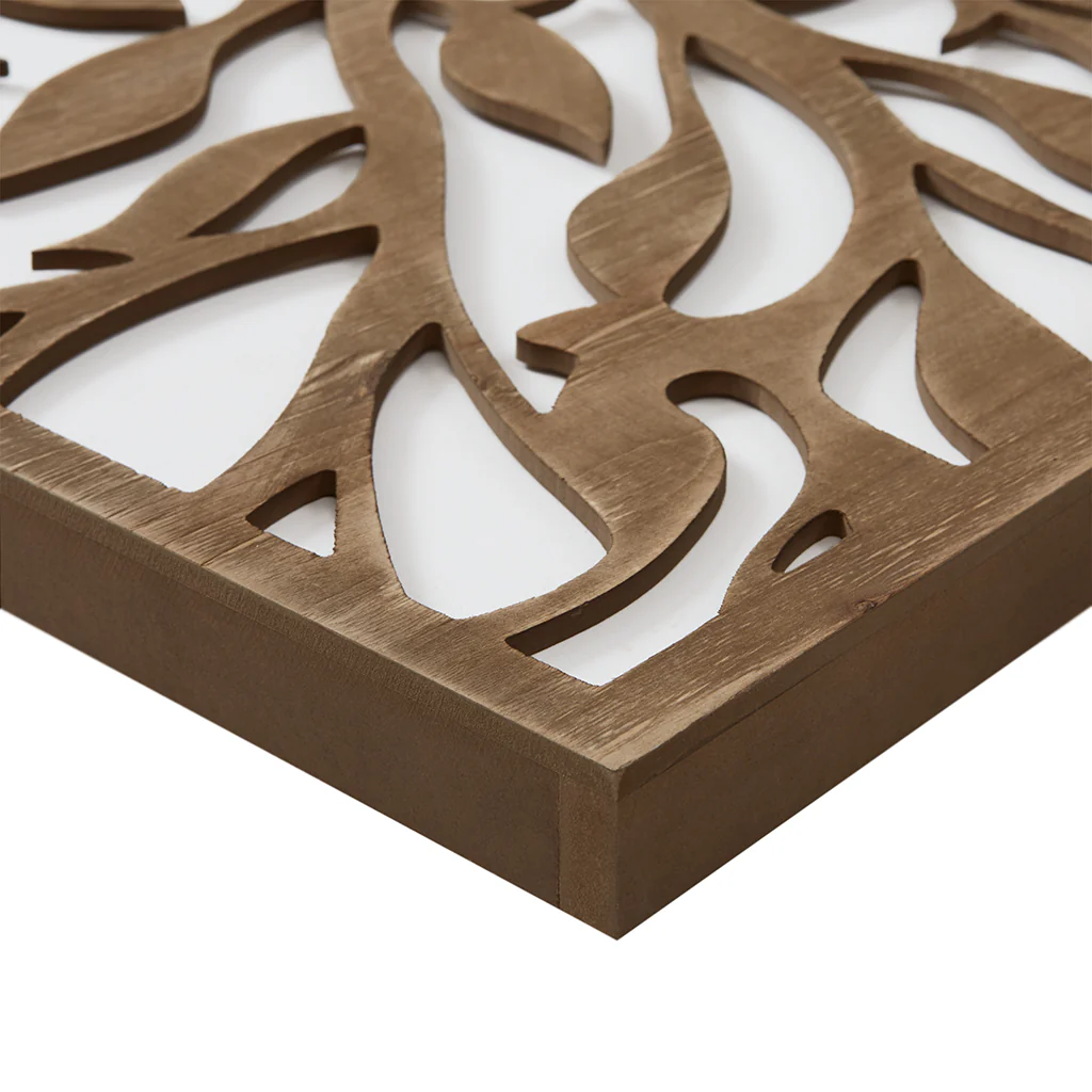 Birch Botanical Two-tone Wood Panel Wall Décor Set - Image 12