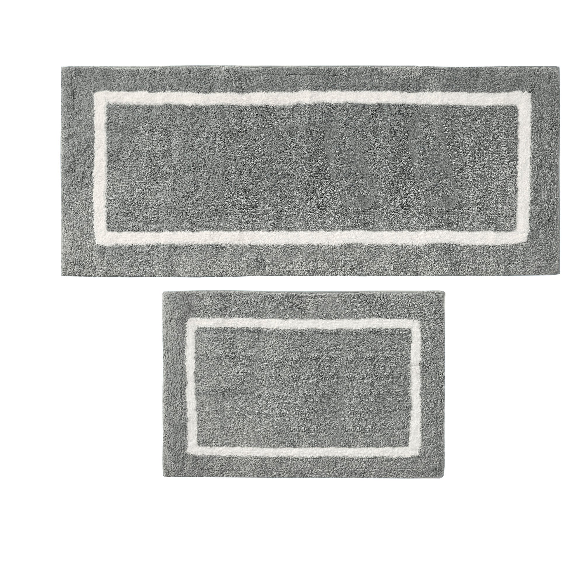 Bittman Reversible High Pile Tufted Microfiber Bath Rug - Image 23