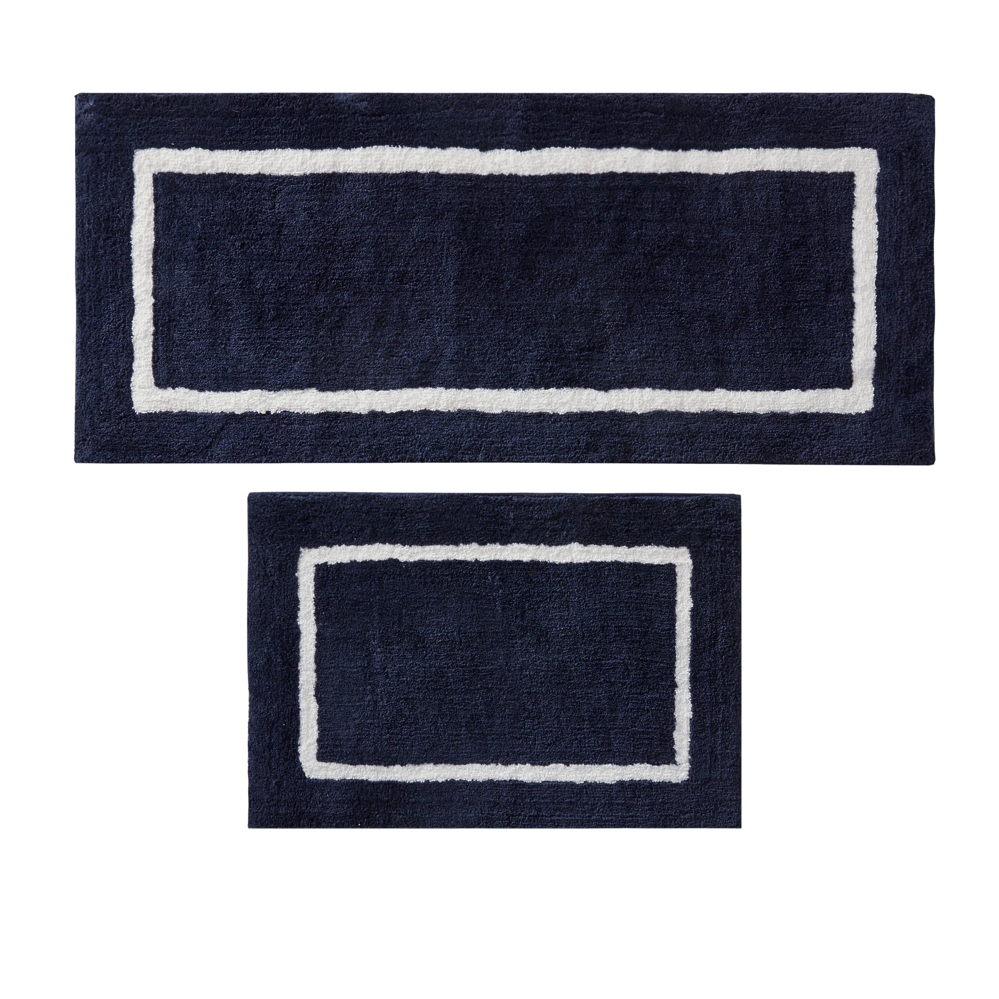 Bittman Reversible High Pile Tufted Microfiber Bath Rug - Image 37