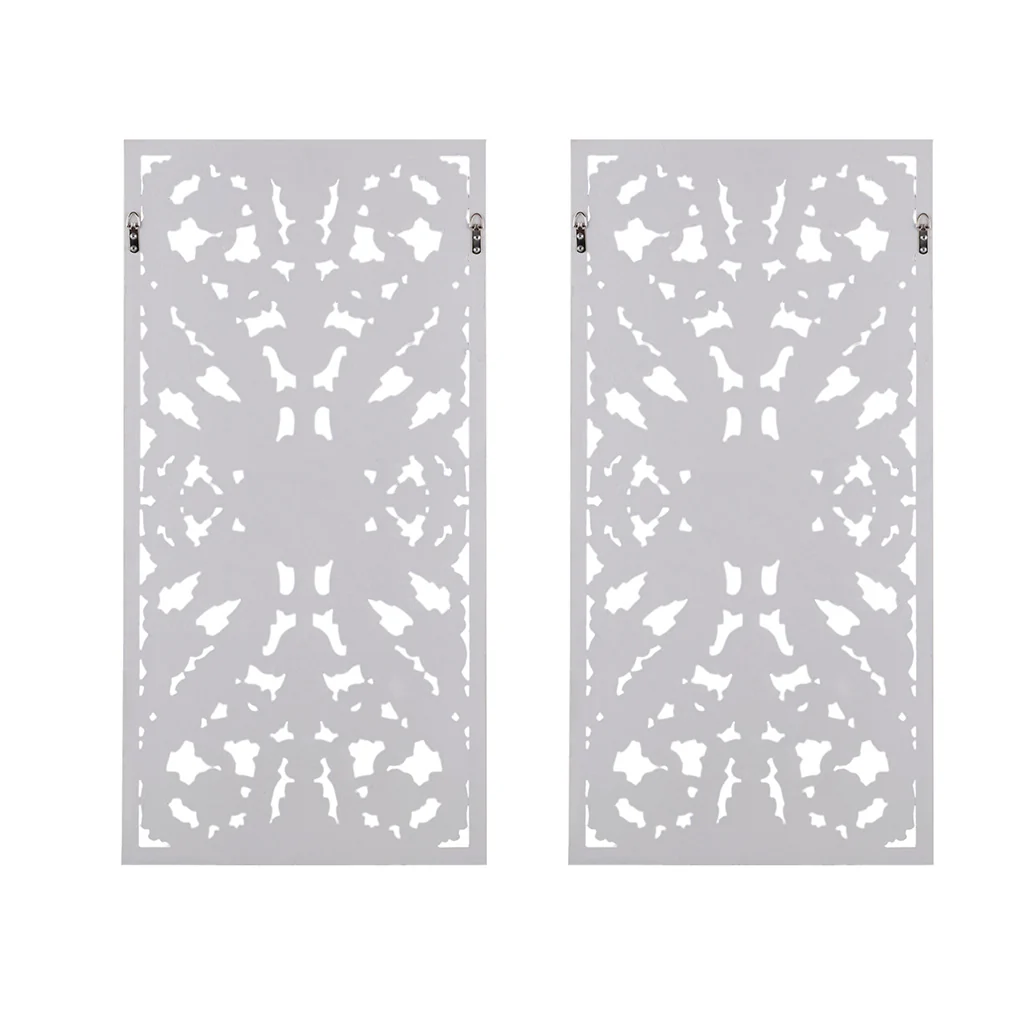 Botanical Panel Distressed Carved Wood 2-Piece Wall Decor Set - Image 18