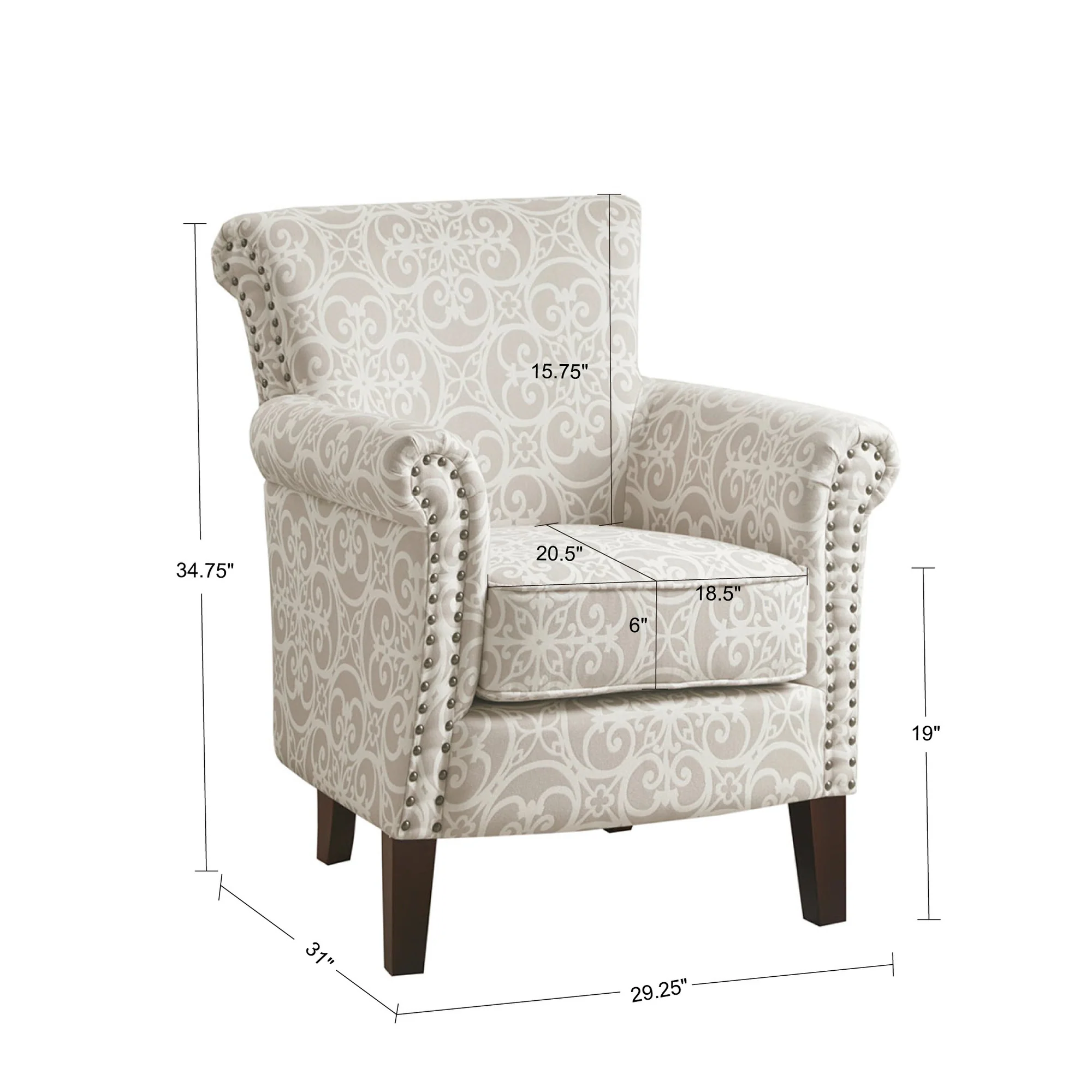 Brooke Tight Back Club Chair - Image 14