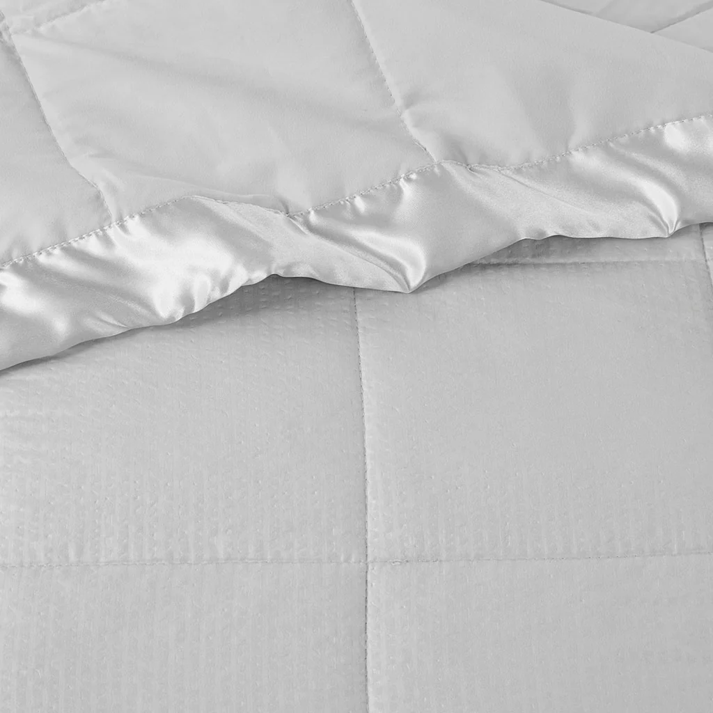 Cambria Oversized Down Alternative Blanket with Satin Trim - Image 15