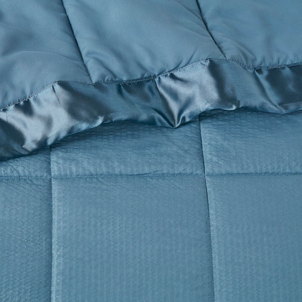Cambria Oversized Down Alternative Blanket with Satin Trim - Image 18