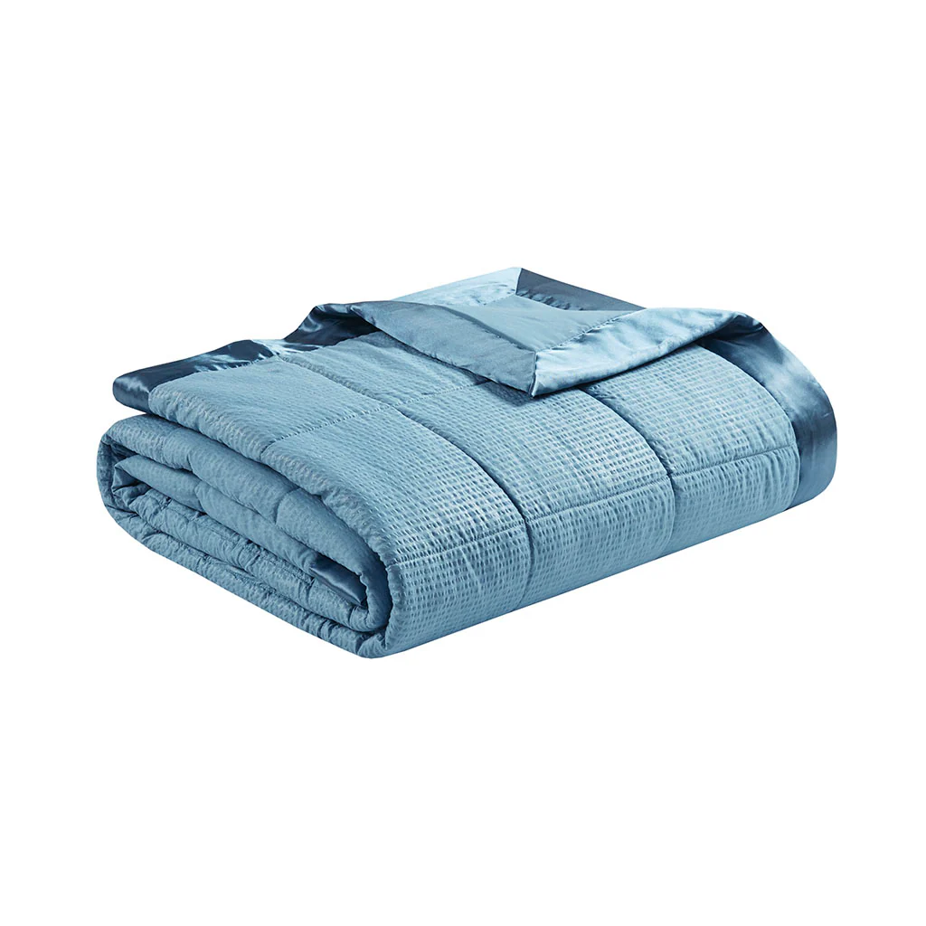 Cambria Oversized Down Alternative Blanket with Satin Trim - Image 25