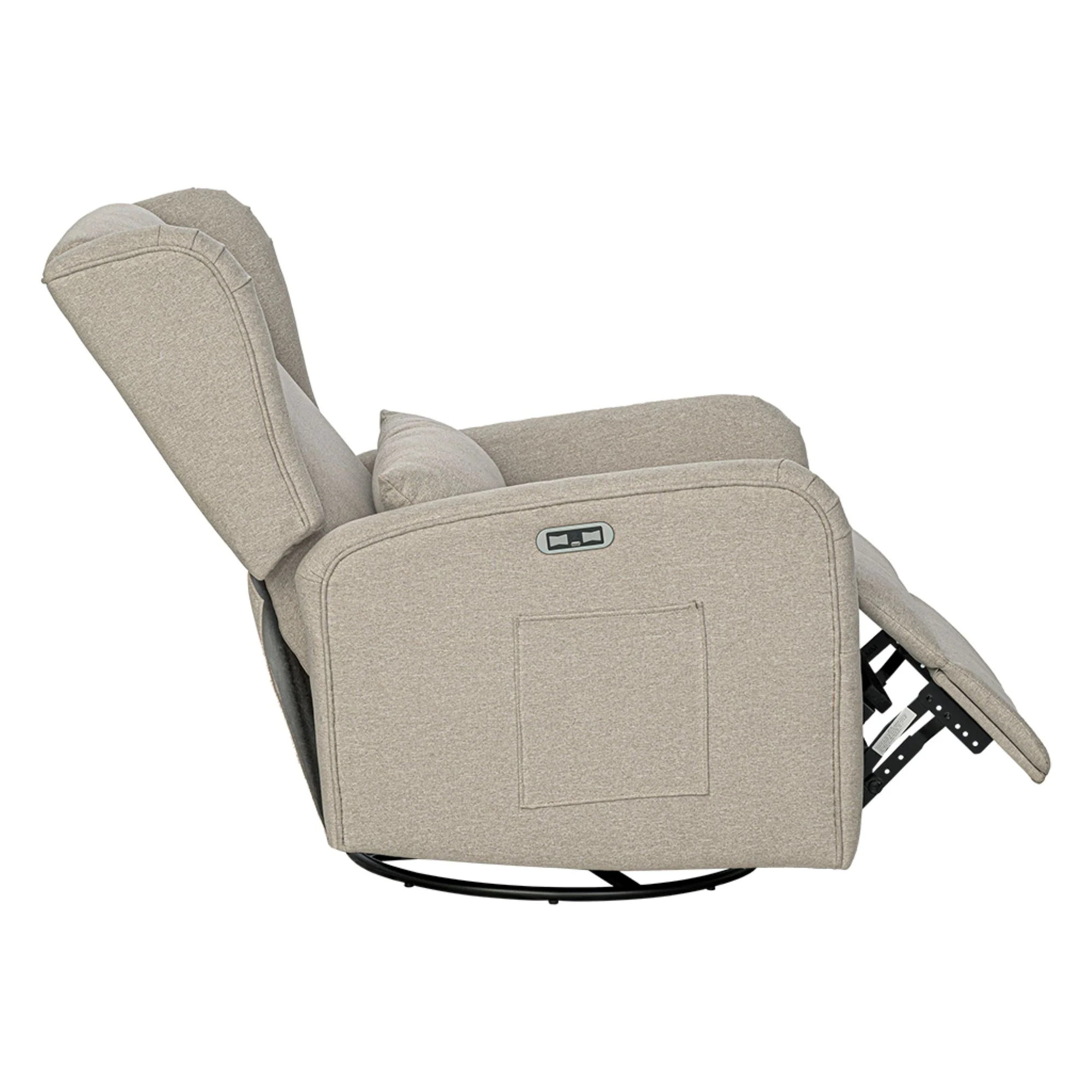 Candace Power Recliner 3-in-1 with Swivel, Glider, USB Ports - Image 10