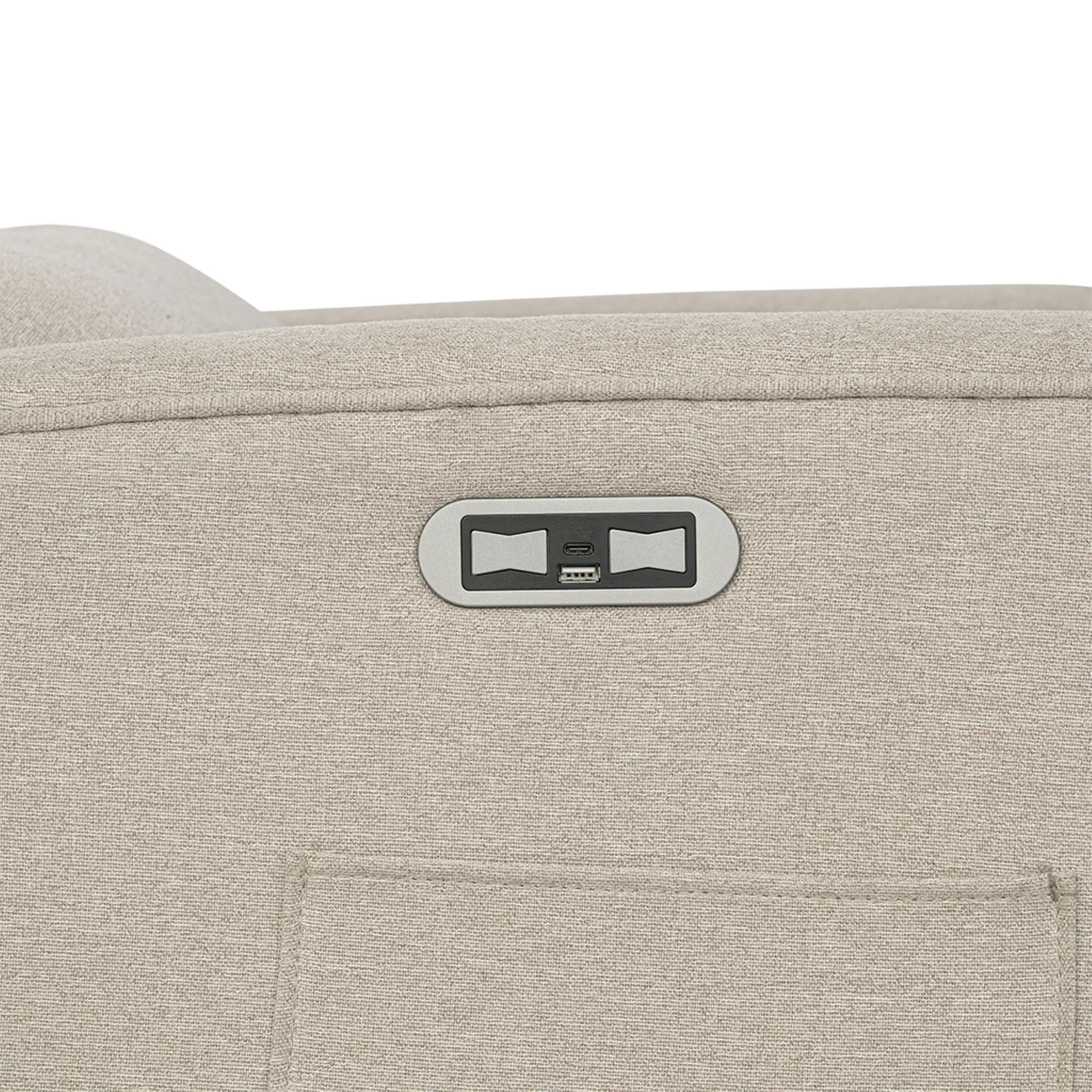 Candace Power Recliner 3-in-1 with Swivel, Glider, USB Ports - Image 14