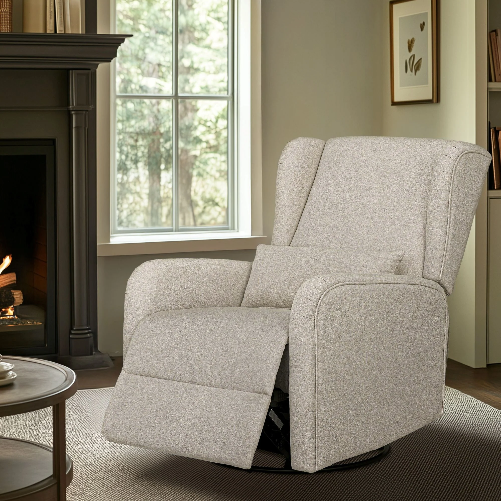 Candace Power Recliner 3-in-1 with Swivel, Glider, USB Ports - Image 2