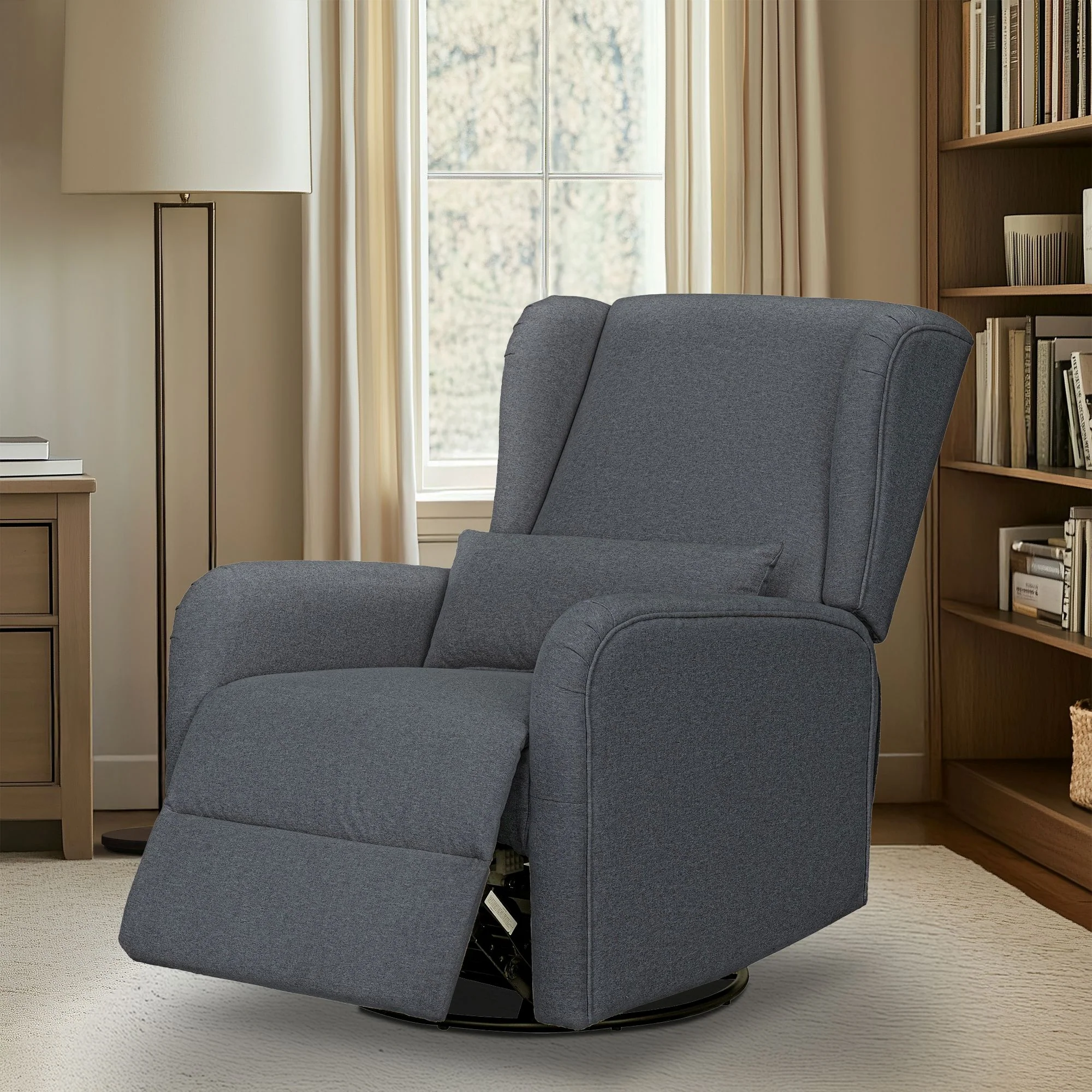 Candace Power Recliner 3-in-1 with Swivel, Glider, USB Ports - Image 23