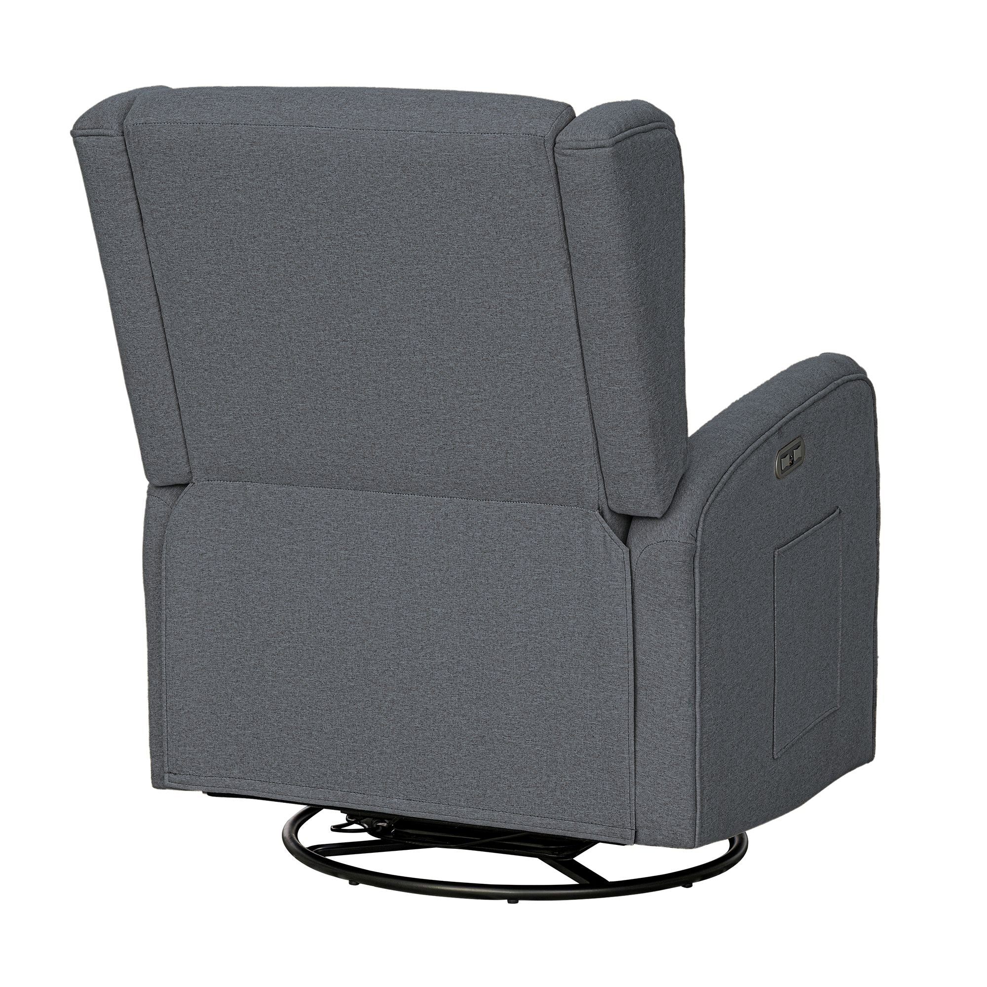 Candace Power Recliner 3-in-1 with Swivel, Glider, USB Ports - Image 25