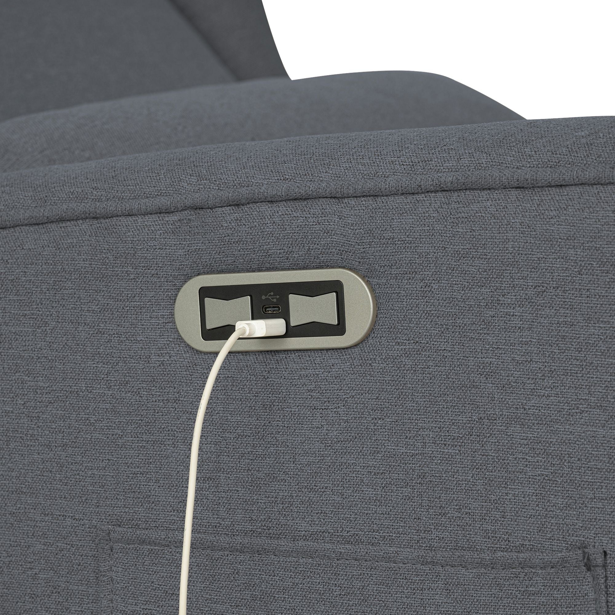 Candace Power Recliner 3-in-1 with Swivel, Glider, USB Ports - Image 27