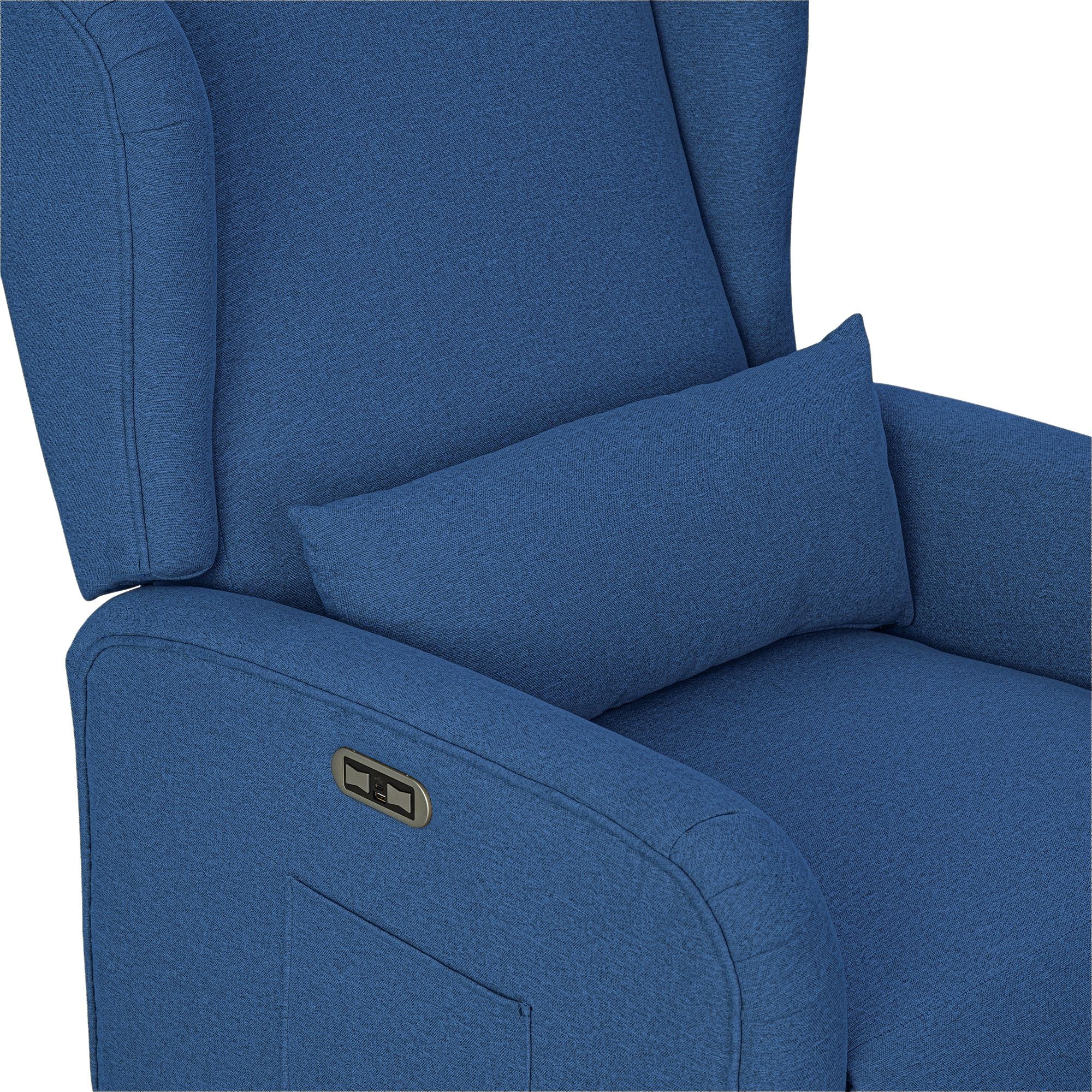 Candace Power Recliner 3-in-1 with Swivel, Glider, USB Ports - Image 55