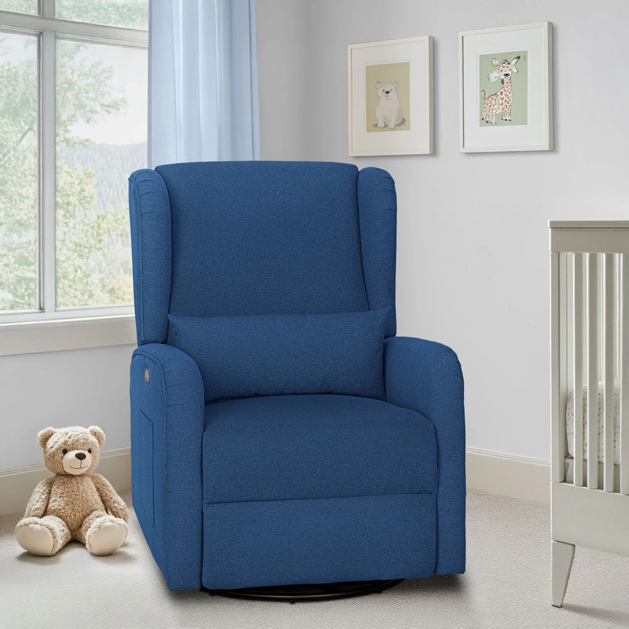 Candace Power Recliner 3-in-1 with Swivel, Glider, USB Ports - Image 63