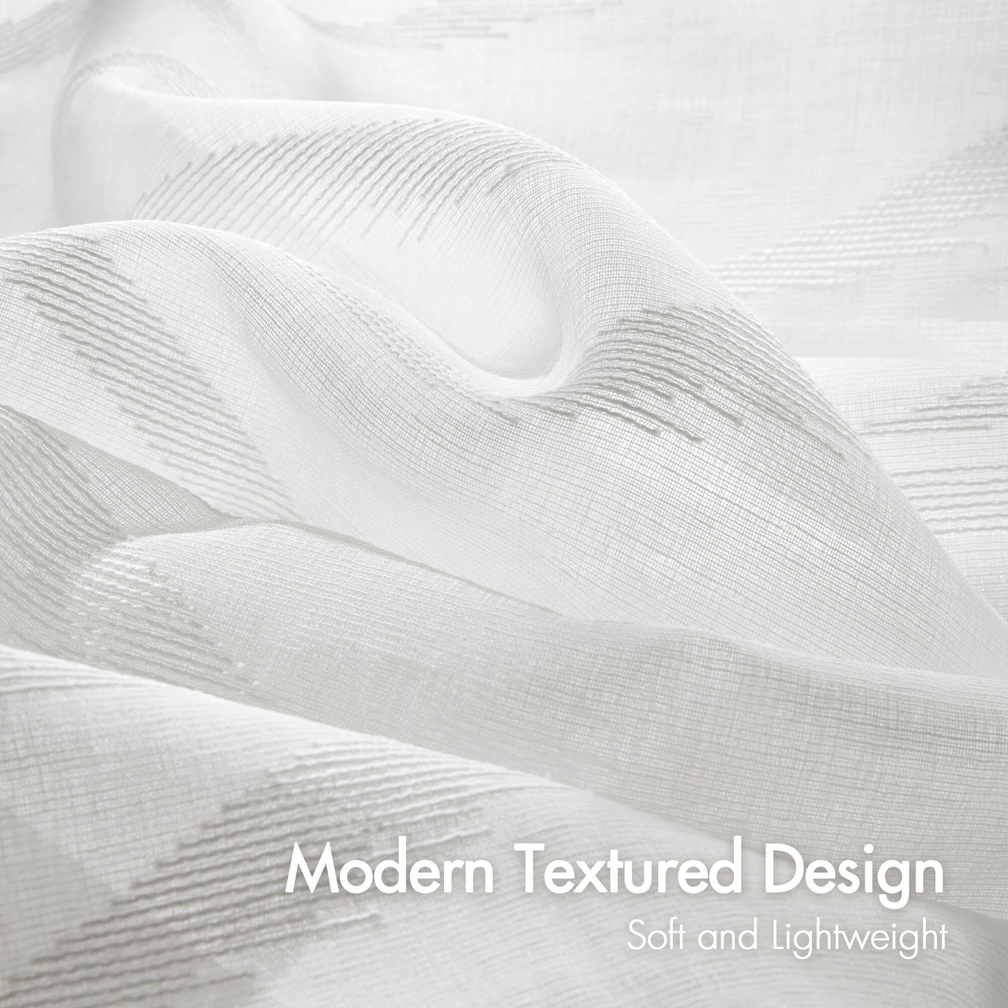 Candice Sheer Shower Curtain - Image 9