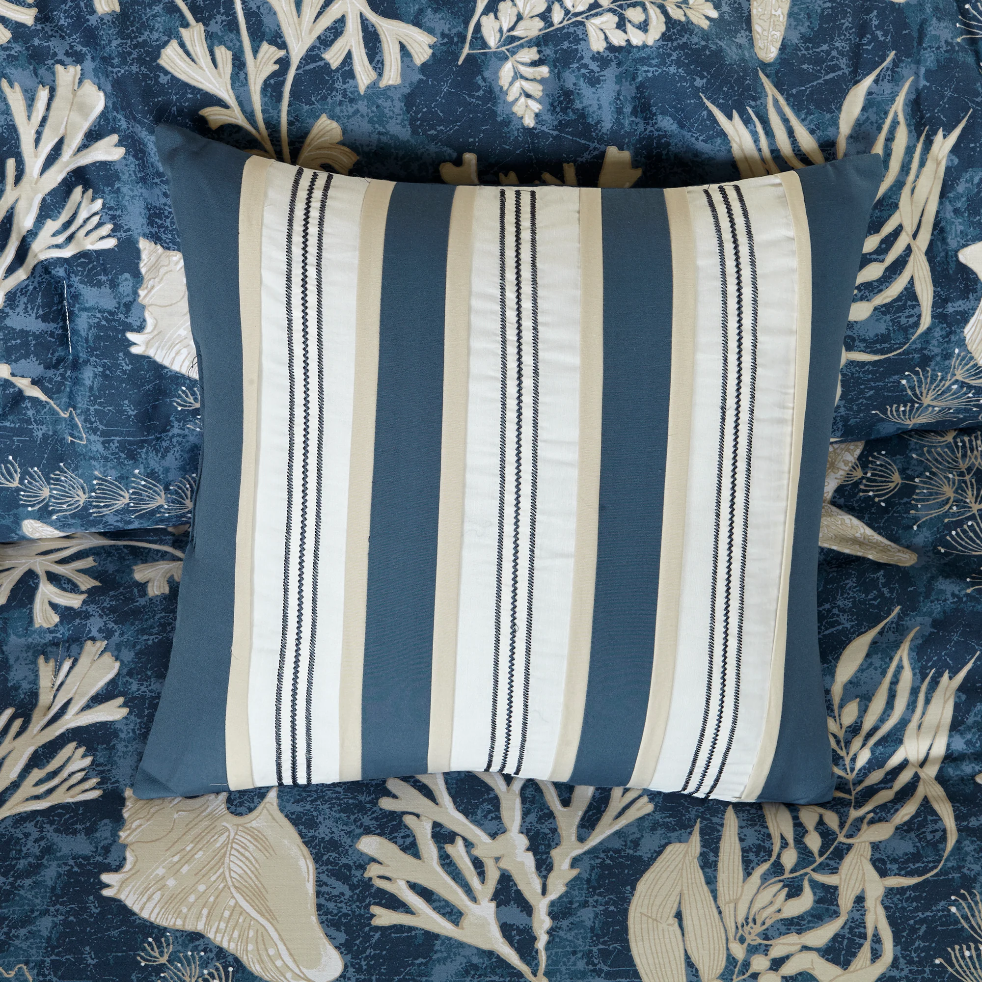 Cape Cod 7-Piece Cotton Sateen Comforter Set - Image 5