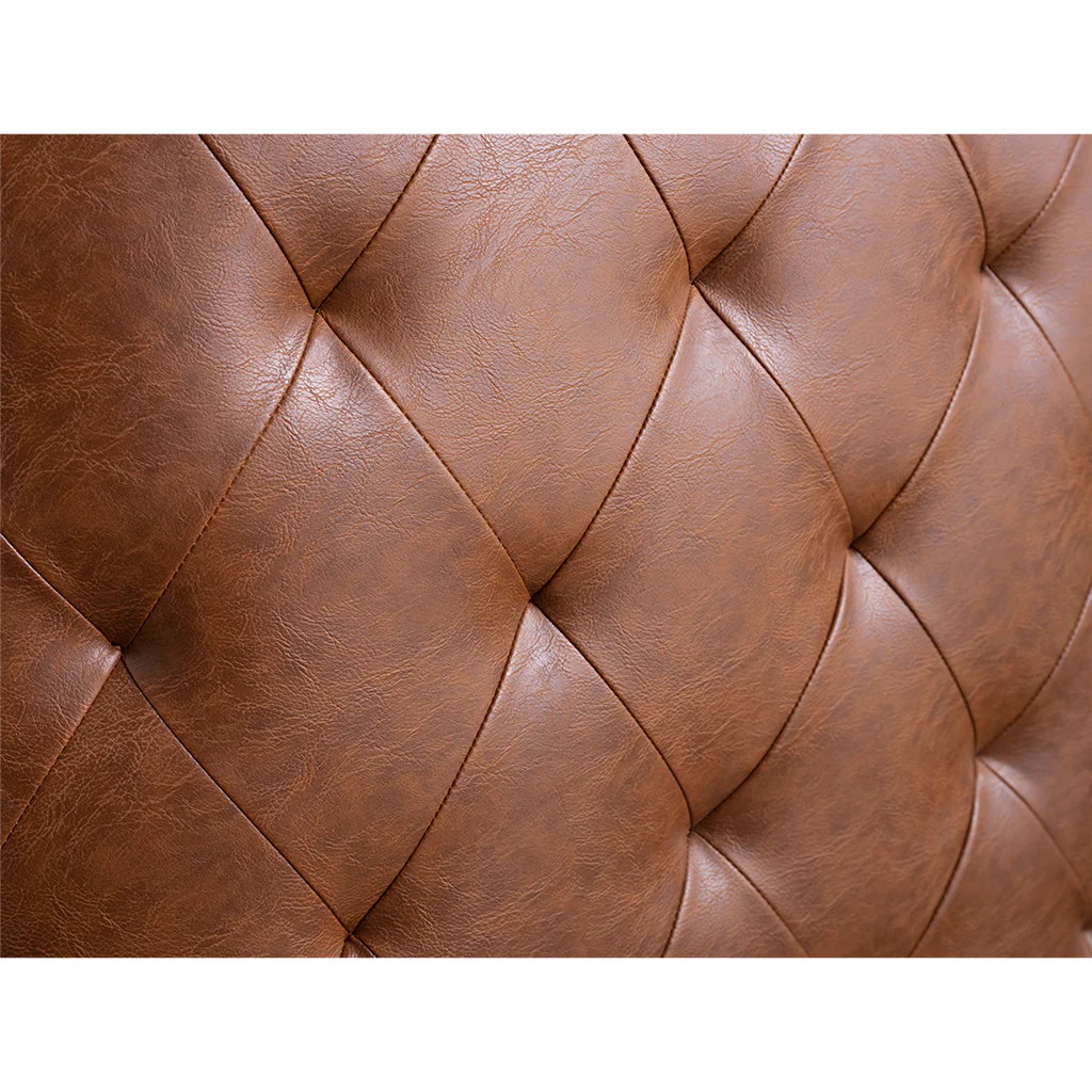 Capstone 360-degree Swivel Barrel chair with Tufting and Nail heads - Image 36